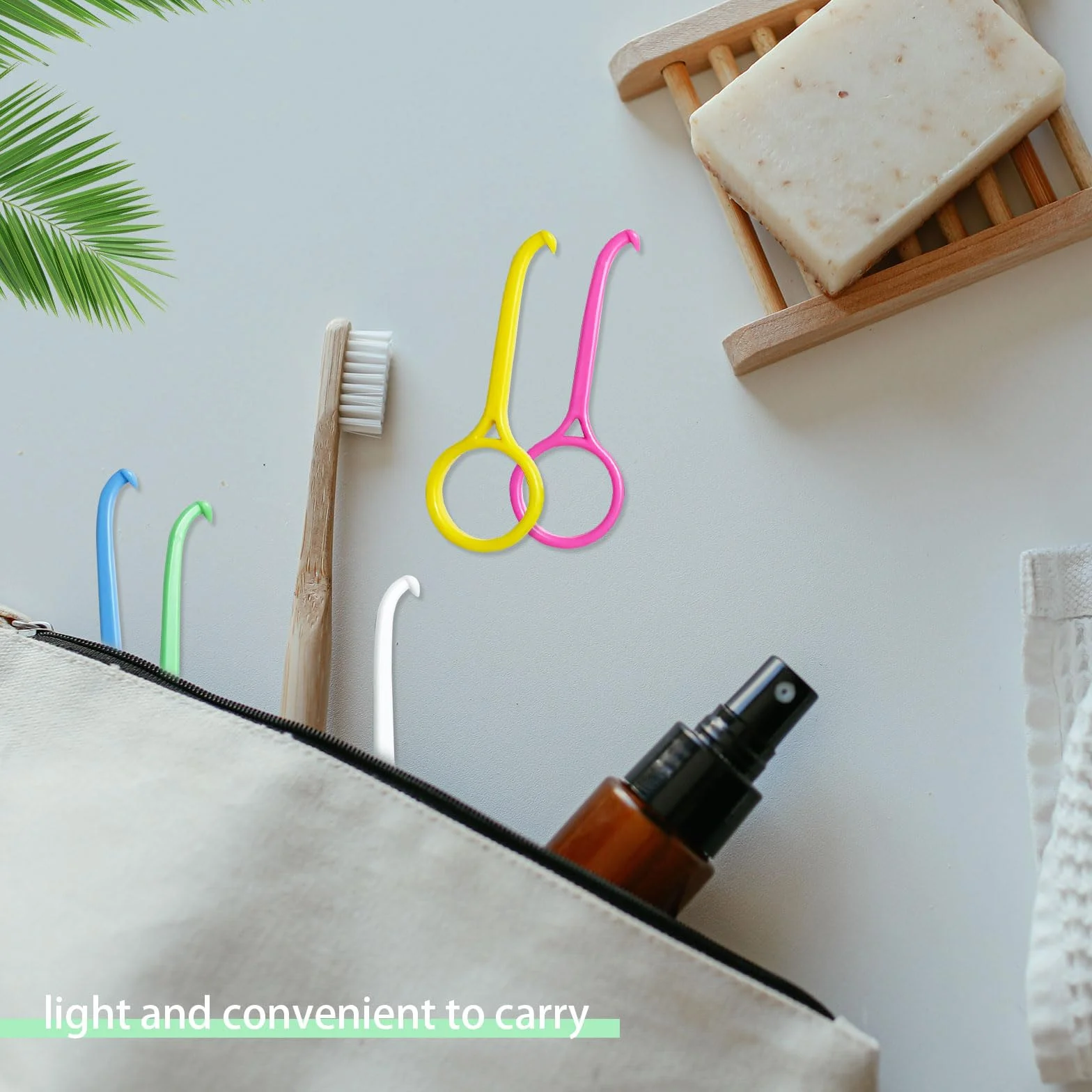 Strumento di Rimozione dell'Allineamento Dentale, Gancio per Apparecchio Invisibile, Aligner Removal Tool per Igiene Orale (30 Pezzi, 5 Colori)
