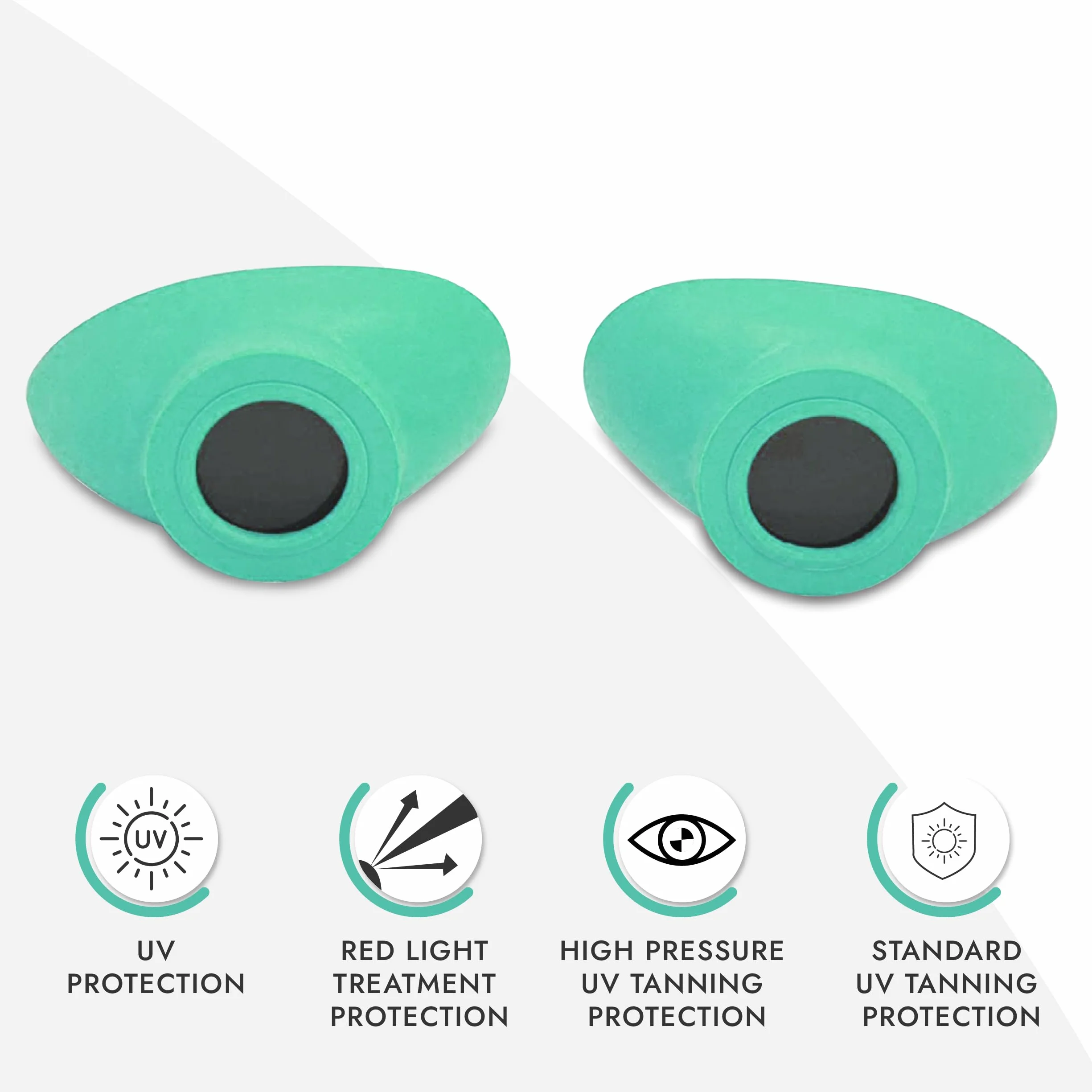 Slim Flex UV Eye Protection Tanning Goggles