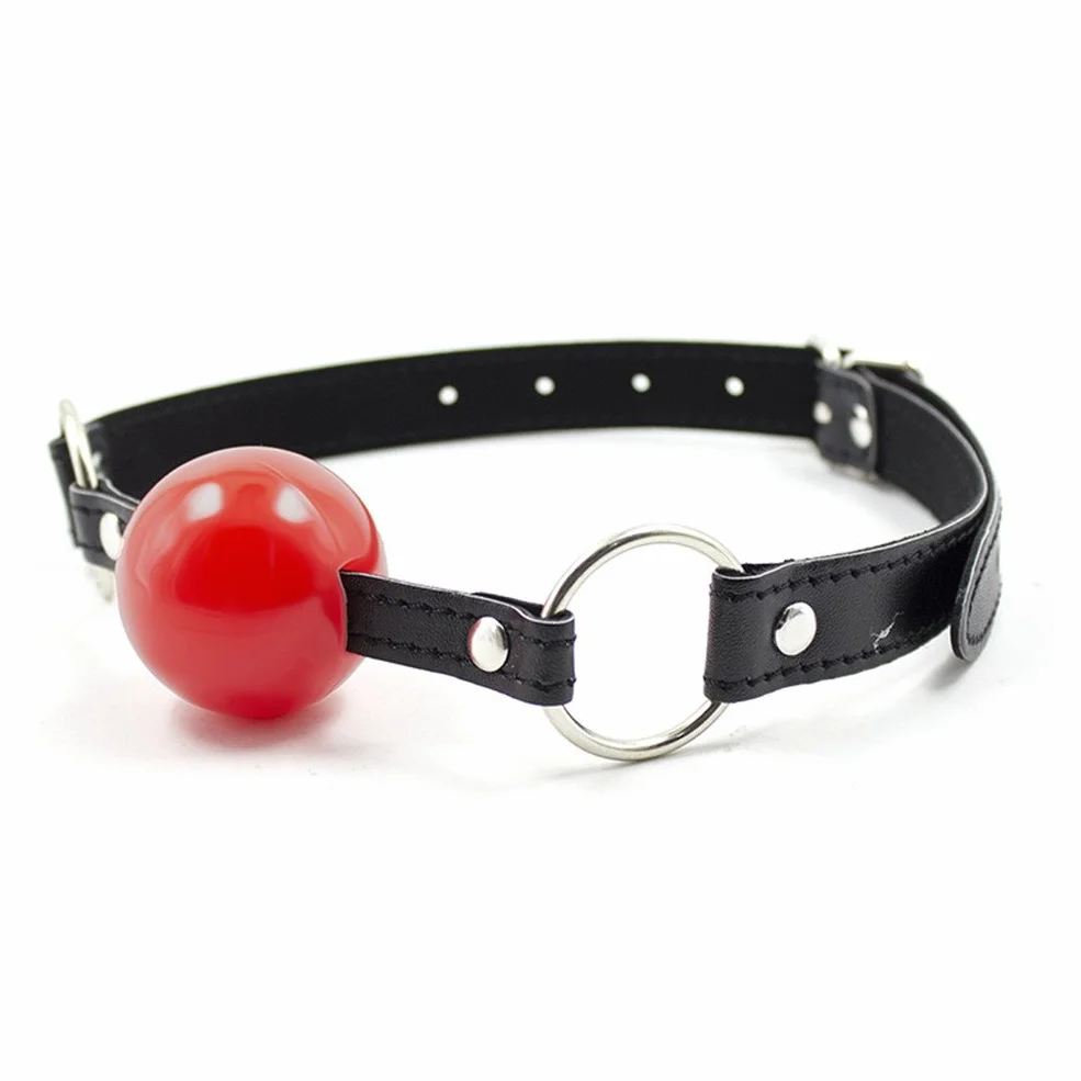Silicone Knebel regolabile FETISH Ball Gag bocca Sex Spielzeug