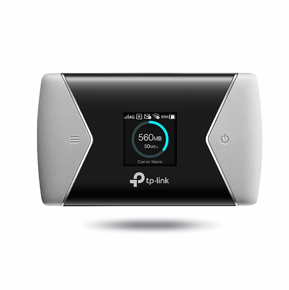 TP-Link M7650 Mobile Router Wi-Fi Dual-Band AC1200Mbps 4G+ LTE Cat11 600Mbps SIM Card Display a Colori