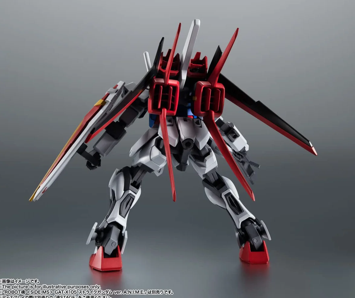 Bandai Spirits Tamashi Nations Mobile Suit Gundam Seed AQM/E-X01 Aile Striker Option Parts Set The Robot Spirits