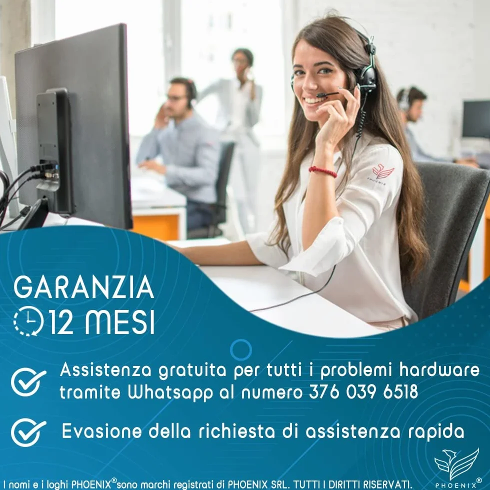 Pc Desktop Pronto All'Uso, Intel Core i5 - RAM 16 GB, SSD 240 Gb, Pacchetto Office 2021, Windows 11 Pro e Chiavetta WI-Fi (Ricondizionato)…