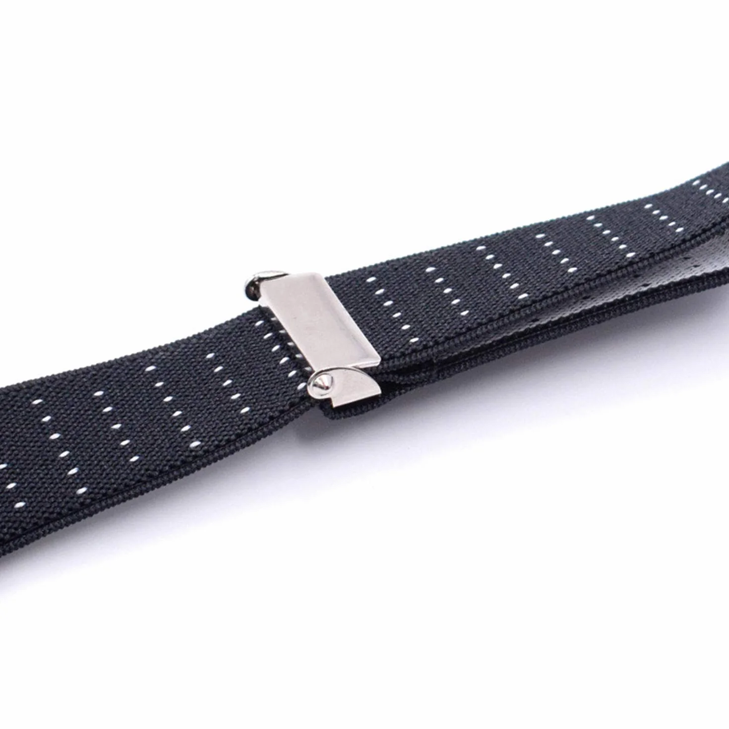 Military Adjustable Elastic Garter Shirt Stays Sock Non-slip Clamps