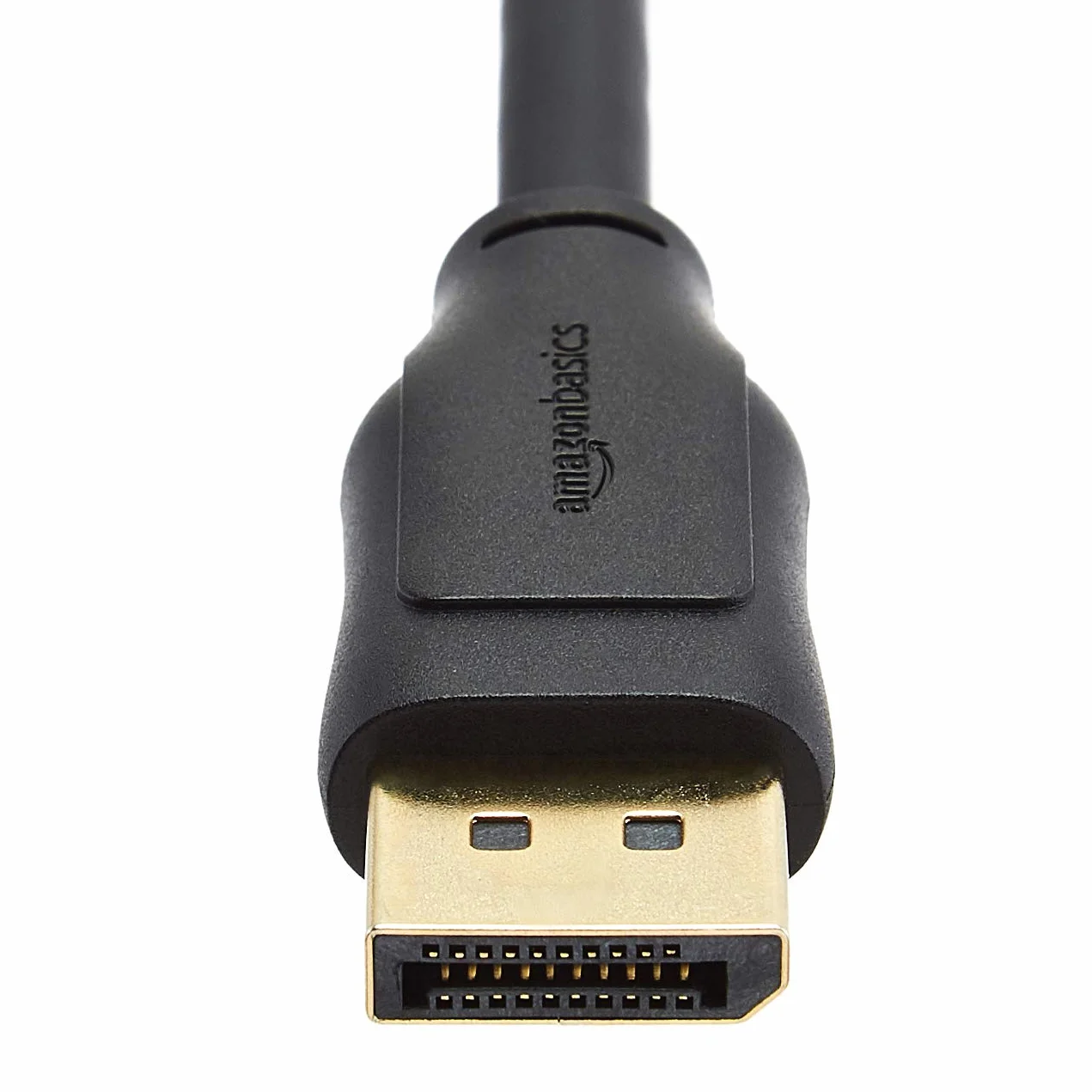 Amazon Basics DisplayPort 1.4 Cable, 32.4Gbps High-Speed, 8K@60Hz, 4K@120Hz, Dynamic HDR and 3D, Gold-Plated Plugs, 6 Foot, Black