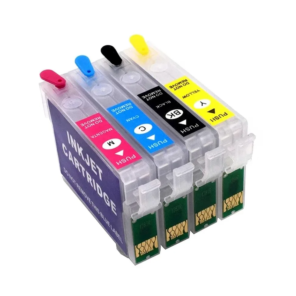 Cartuccia d'inchiostro ricaricabile compatibile con stampanti Stylus S22 SX125 SX130 SX230 SX235W SX420W SX440W SX430W SX425W SX435W SX438 SX445W BX305F