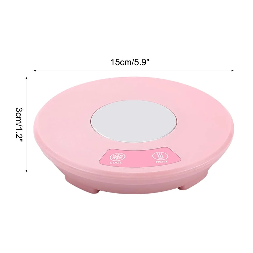 Scalda Tazza da Caffè, Scaldatazze Elettrico 2 in 1, Scalda Bevande Riscaldamento e Raffreddamento per Tè, Latte, Cioccolata, Ufficio, Casa
