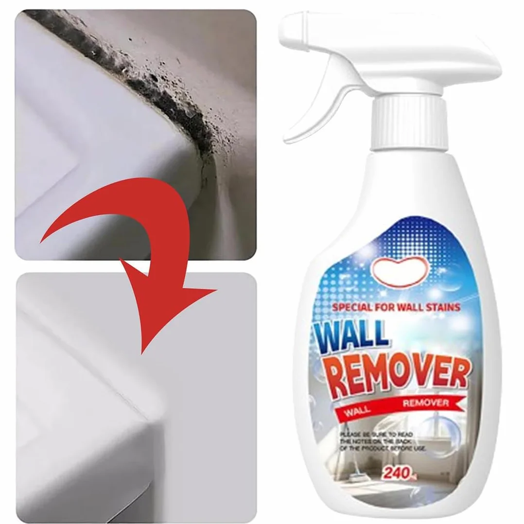 Wall Mold Remover Spray, Potente Spray Antimuffa Per Pareti, Azione Rapida, Pulizia Profonda, 2 pcs