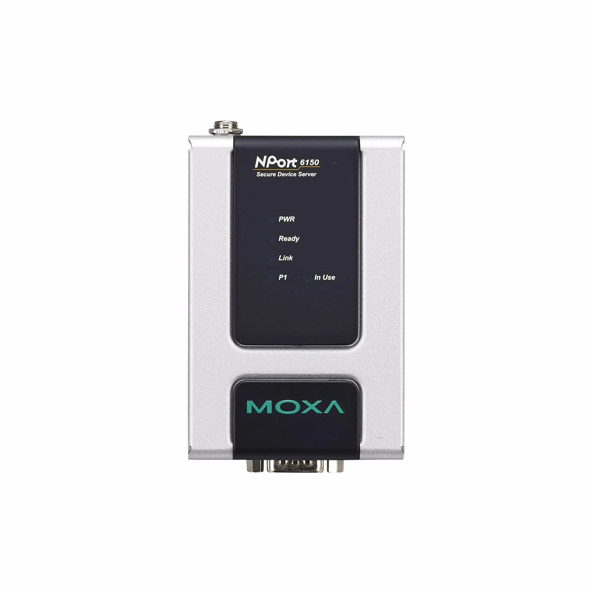Moxa NPort 6150-1 Port RS-232/422/485 Secure Device Server, 12-48 V, w/Adapter