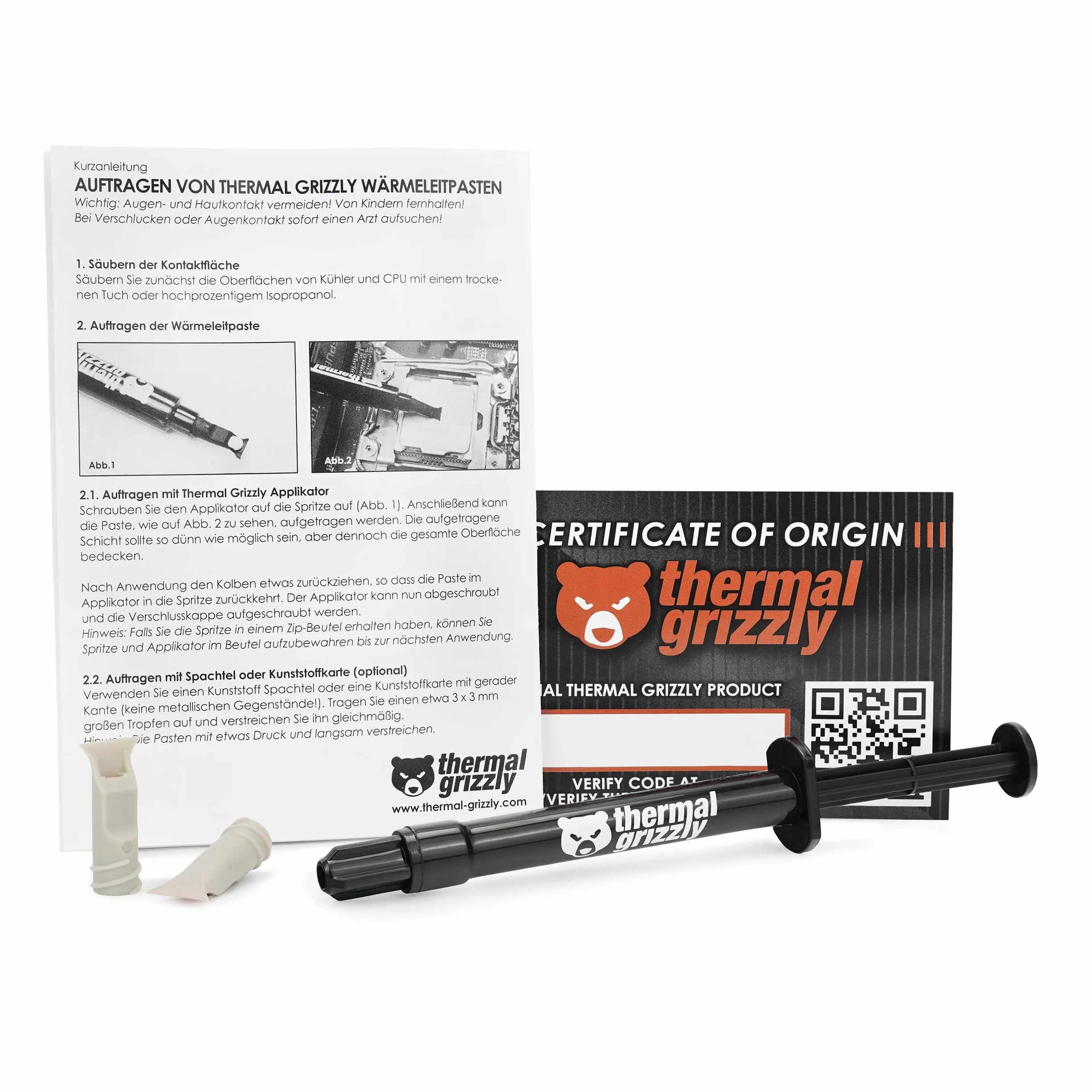 Termico Grizzly Kryonaut Extreme Wärmeleitpaste - 2 Grammi