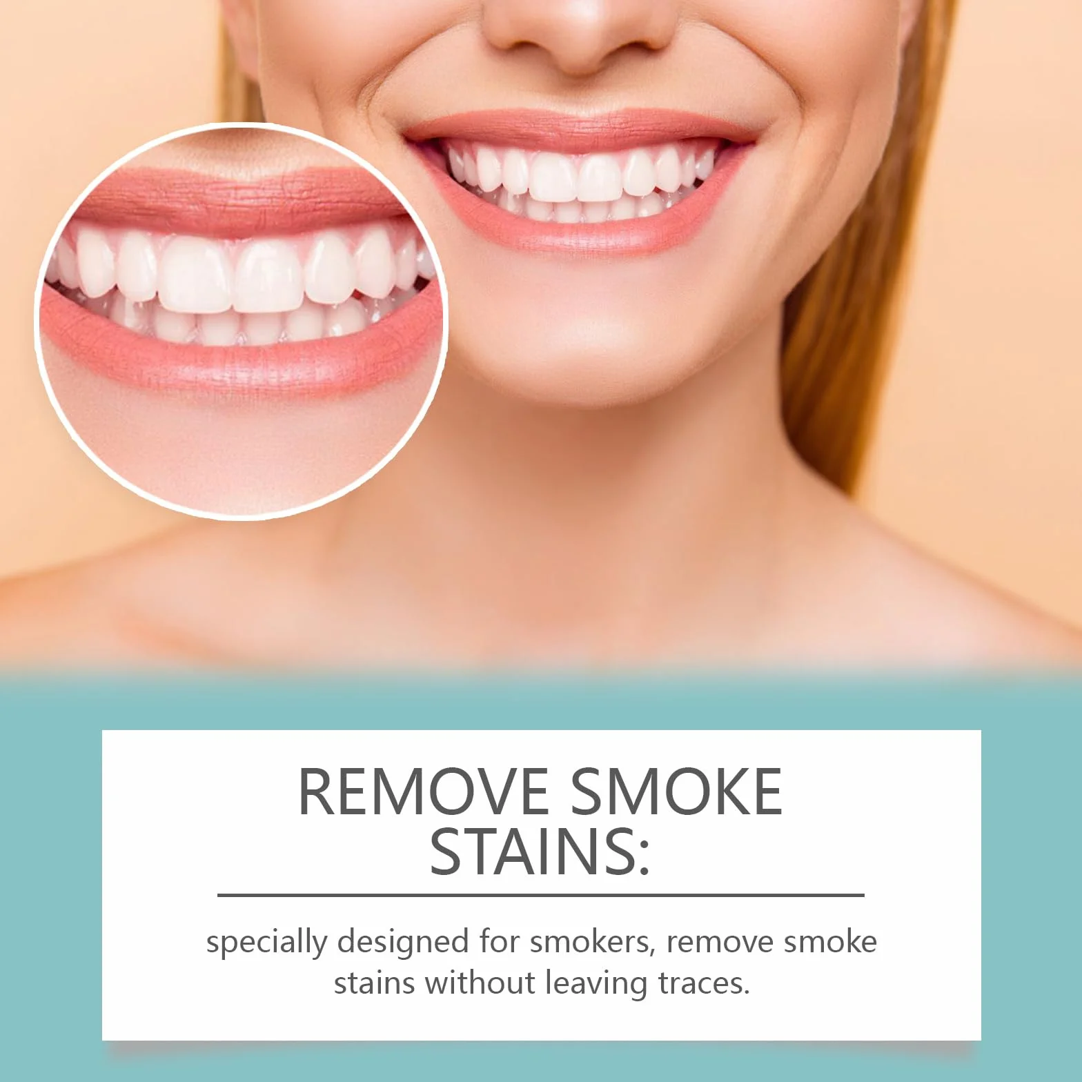 Vernice Sbiancante per Denti Istantanea Smalto Bianco Teso