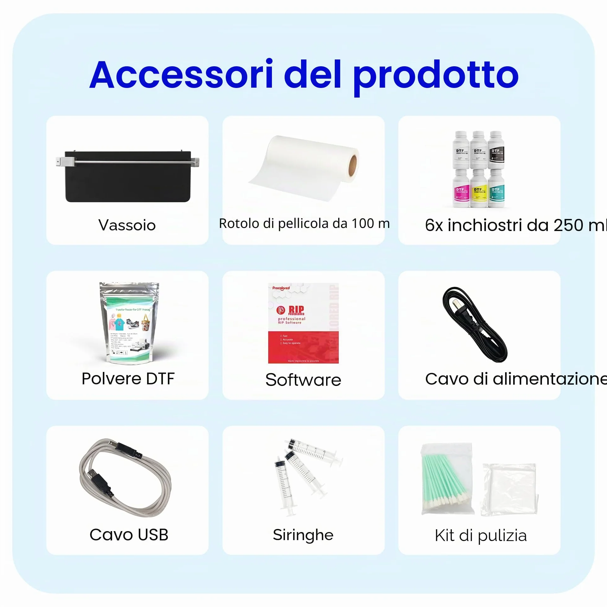 PUNEHOD Stampante della maglietta di DTF A4, direttamente alla macchina da stampa del film con mescolamento dell'inchiostro bianco