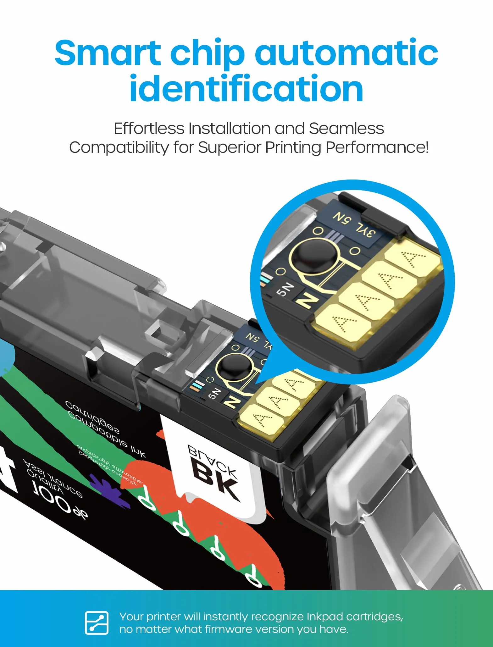 4 Pack Cartucce 924XL con Chip compatibili per HP 924 EvoMore 924E 924XL per HP OfficeJet Pro 8120 8122 8123 8125 8128 8130 8132 8133 8134 8135 (con chip)