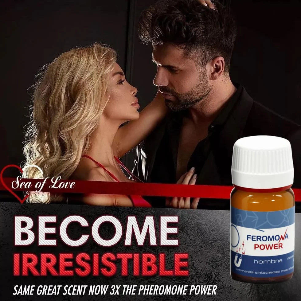 Feromona Power Pheromone Parfum Uomo Alpha | Concentrato feromoni per uomini senza profumo alfa feromone maschile