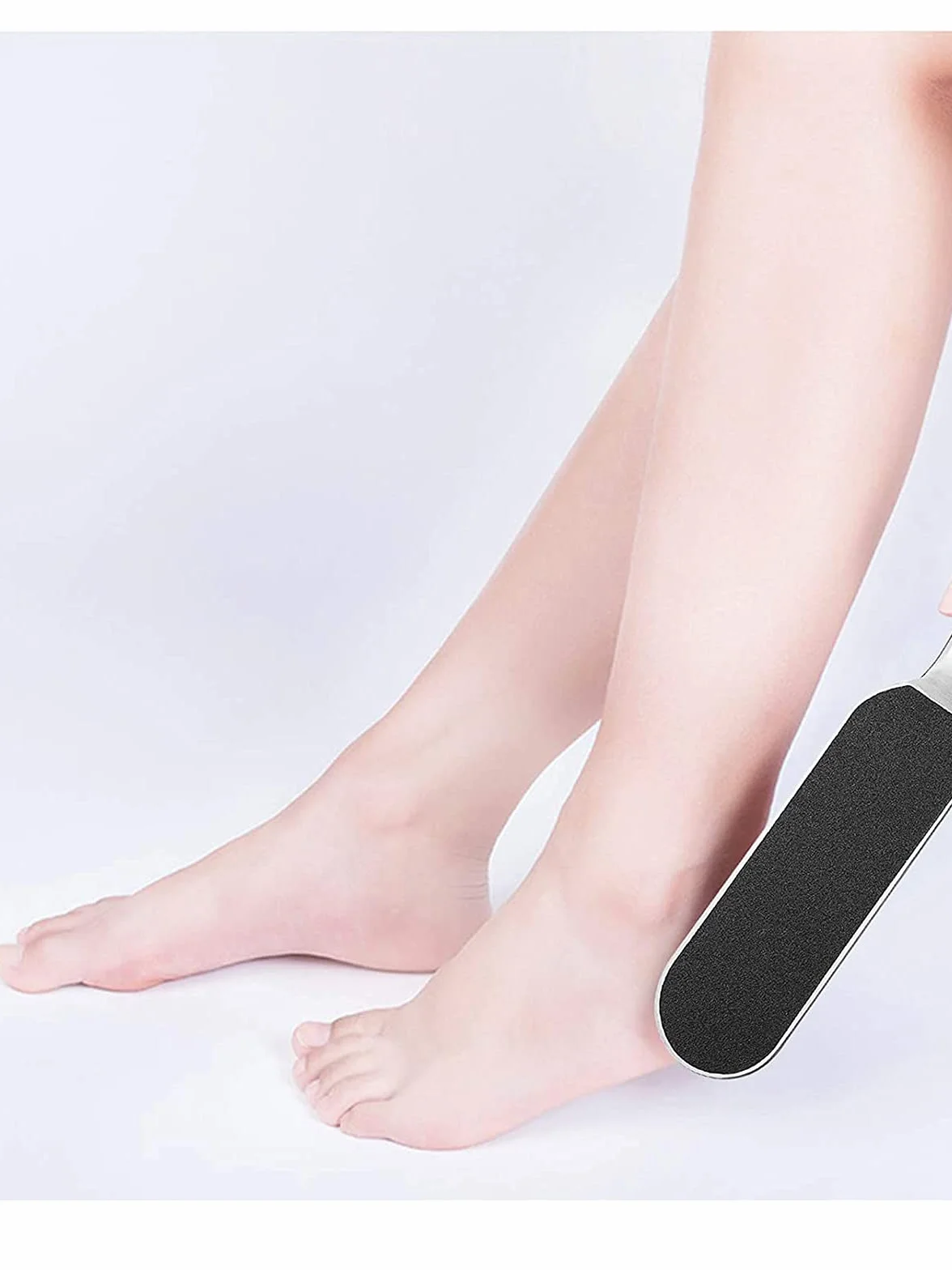 EBANKU 100pcs Ricariche Carta Vetrata per File Pedicure, Lima Strumenti Piedi, Carta Abrasiva Raspa