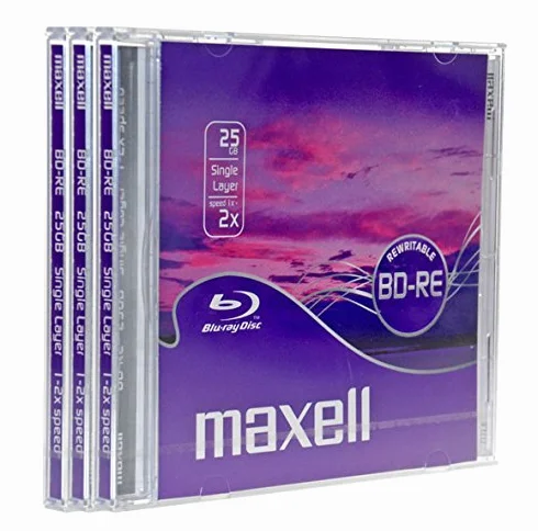 Maxell 725983 read/write blu-ray discs (BD)
