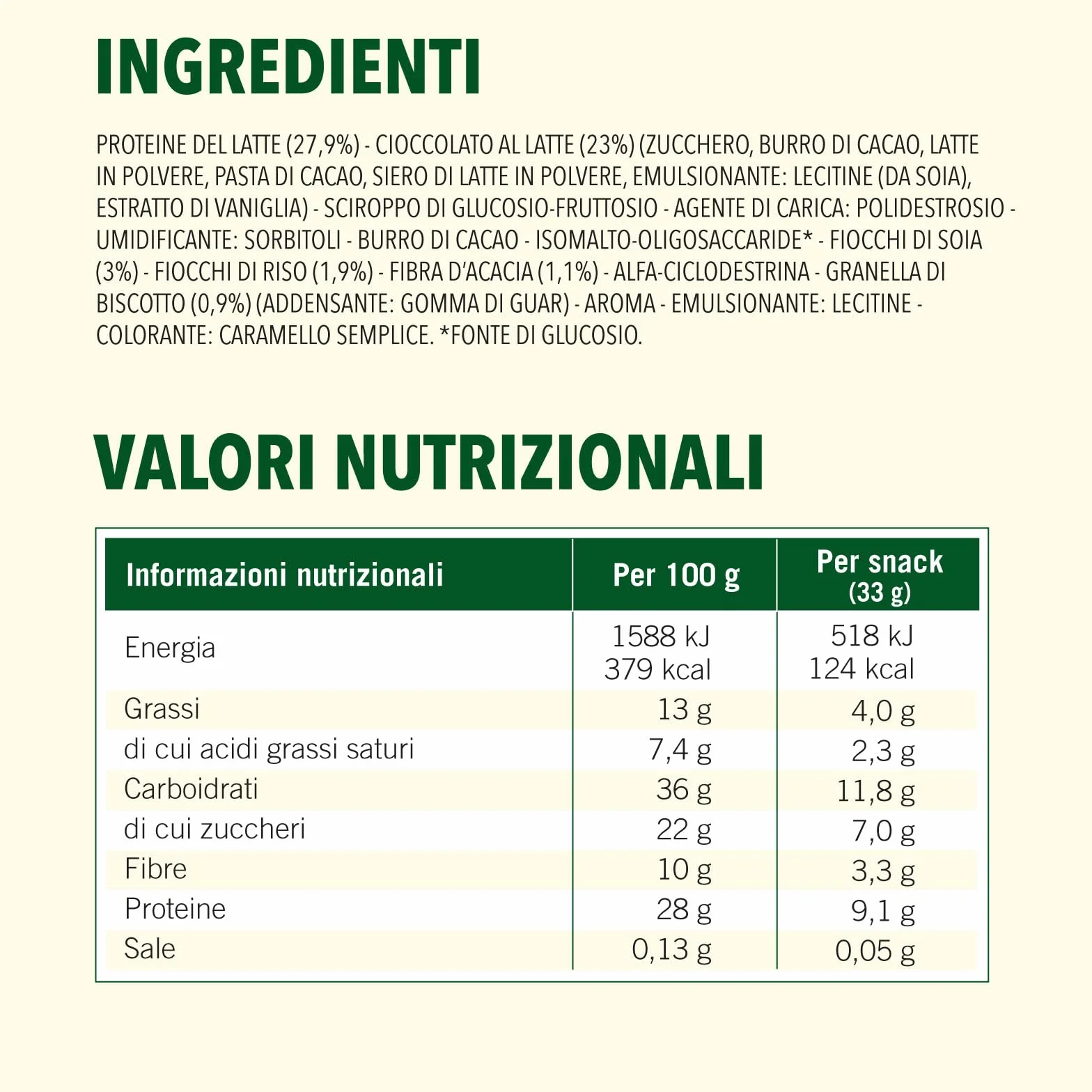 Enerzona Snack 40-30-30 Cookie Ricoperta Di Cioccolato Bianco Box 30 Barrette