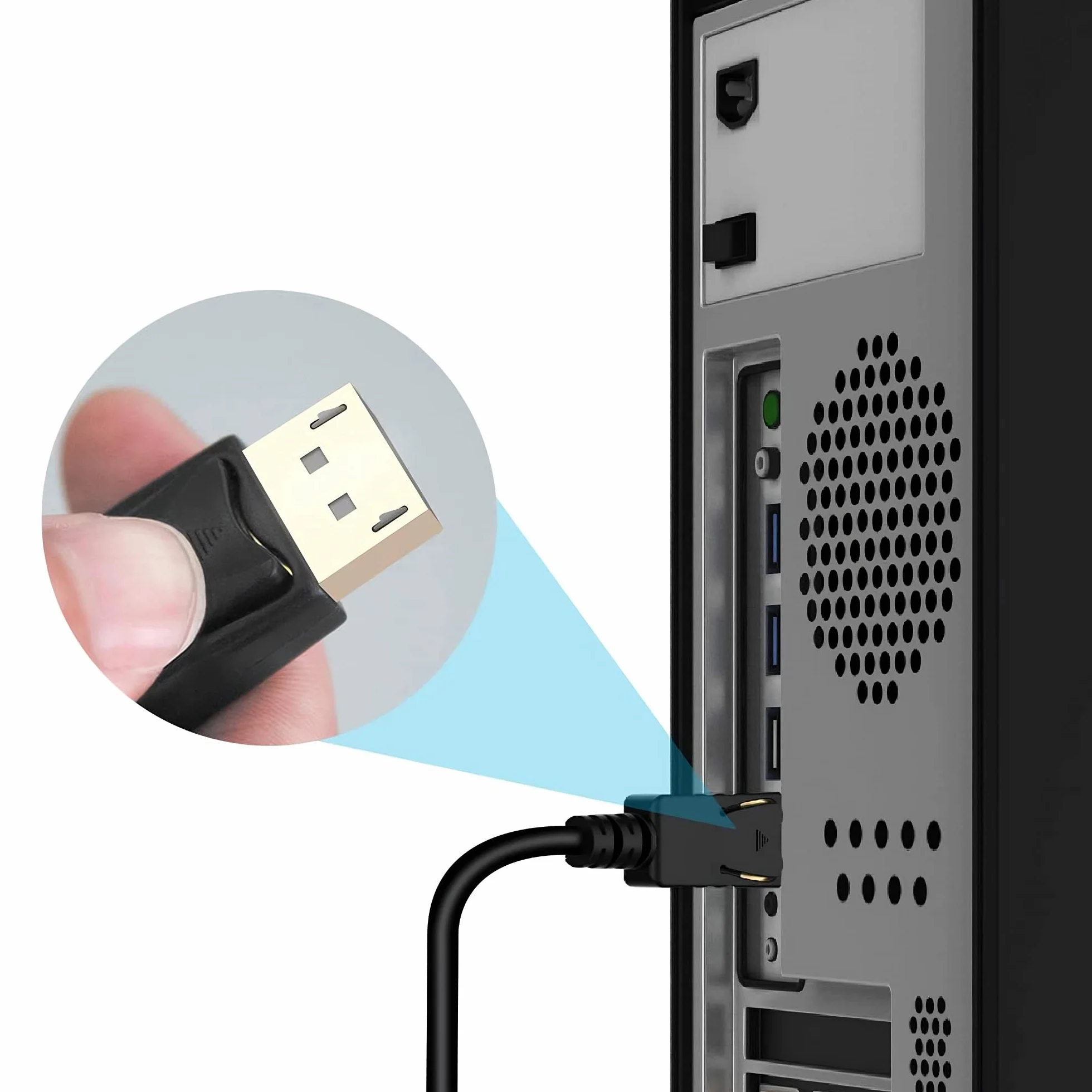 Retoo Adattatore DisplayPort a HDMI, 4K Display Port a HDMI Convertitore Adattatore a HDMI Femmina Compatibile con HDTV, Monitor, Proiettore, Desktop, Surface, Cavo Schermo 1.8M, Nero