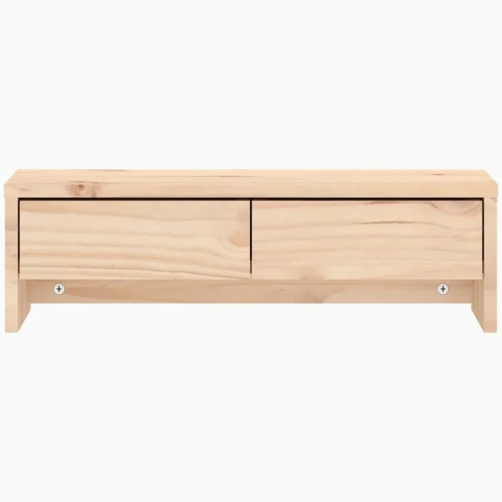 Supporto per monitor 50 x 27 x 15 cm in legno di pino solido 02_0004434