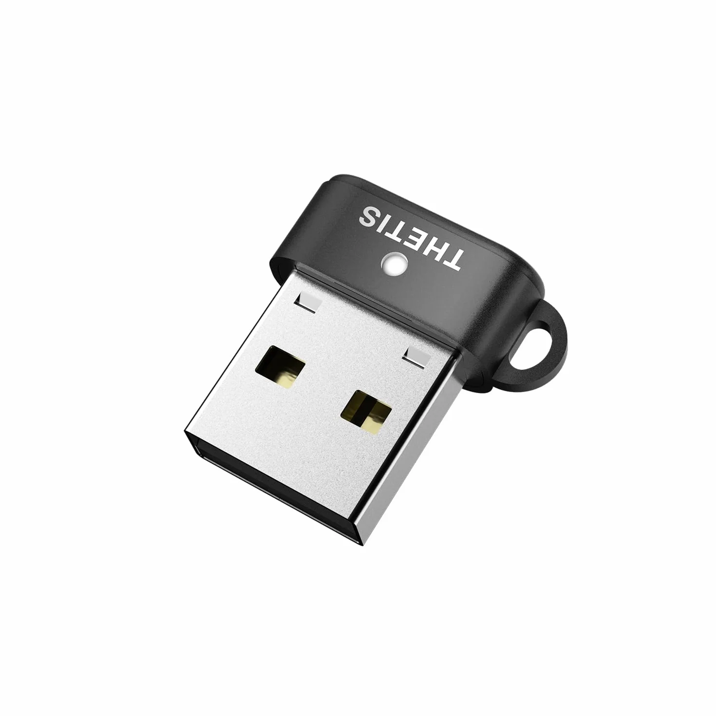 Thetis Nano-A FIDO2 Security Key Hardware Passkey Dispositivo con USB Tipo A, TOTP/HOTP, FIDO2.0 Autenticazione a due fattori 2FA MFA, funziona con Windows/Mac/iOS/Android/Linux/Gmail/Facebook/GitHub