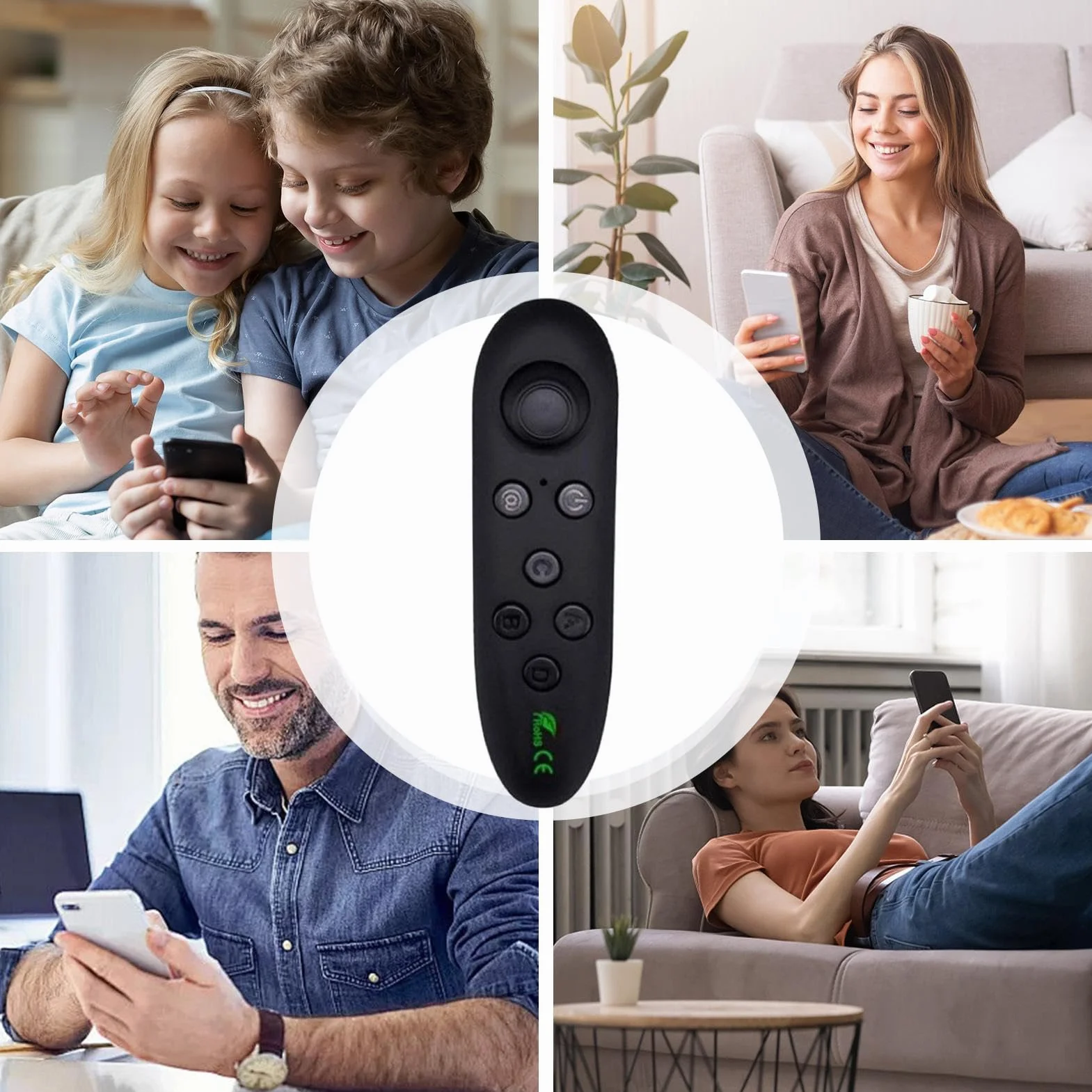 Controller di giochi wireless per PC, joystick gamepad VR, per smart TV, laptop, tablet, telefono