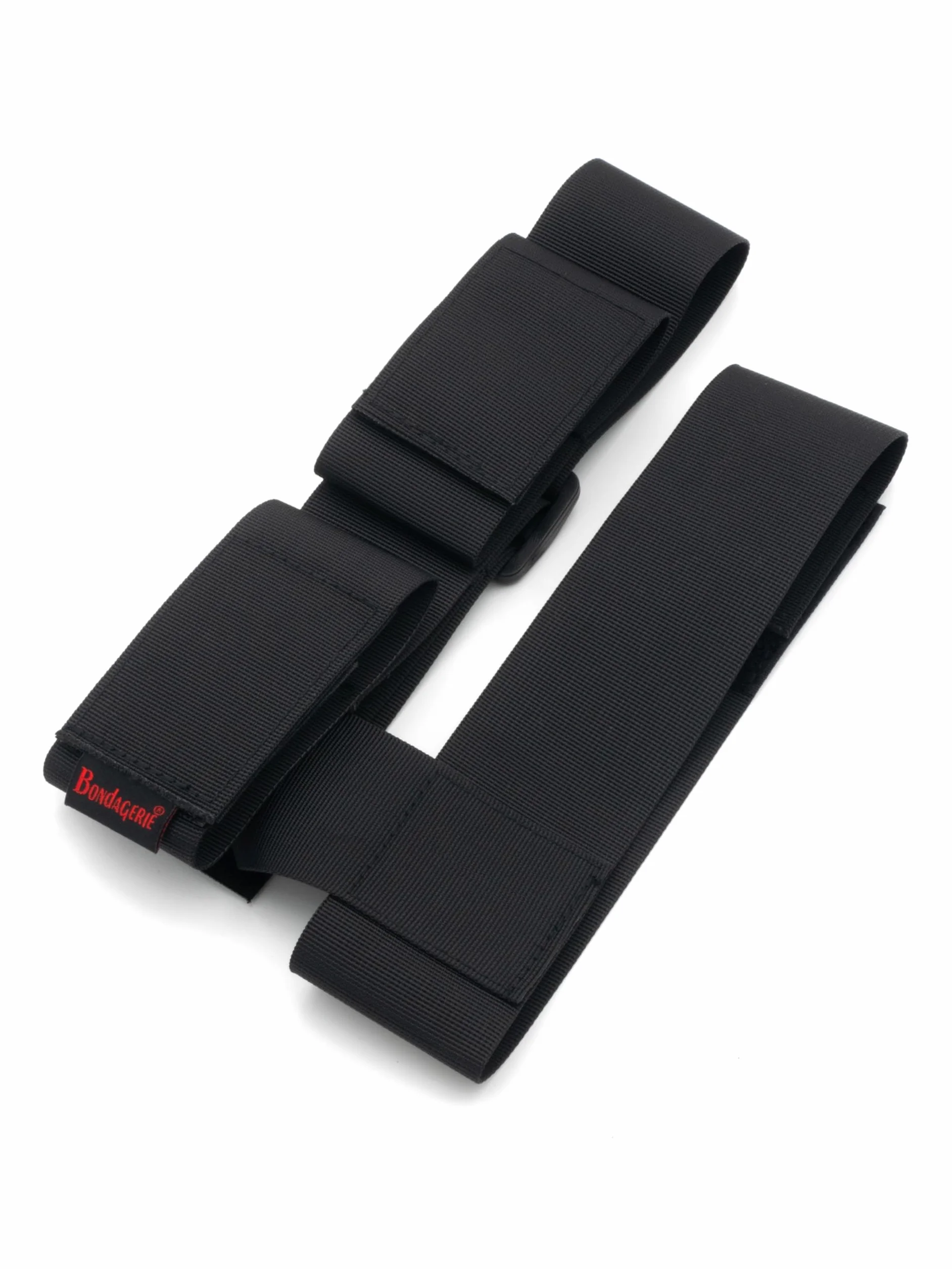 BONDAGERIE® Collare con Manette Costrittivo collo polsi, in Nylon, versione Basic