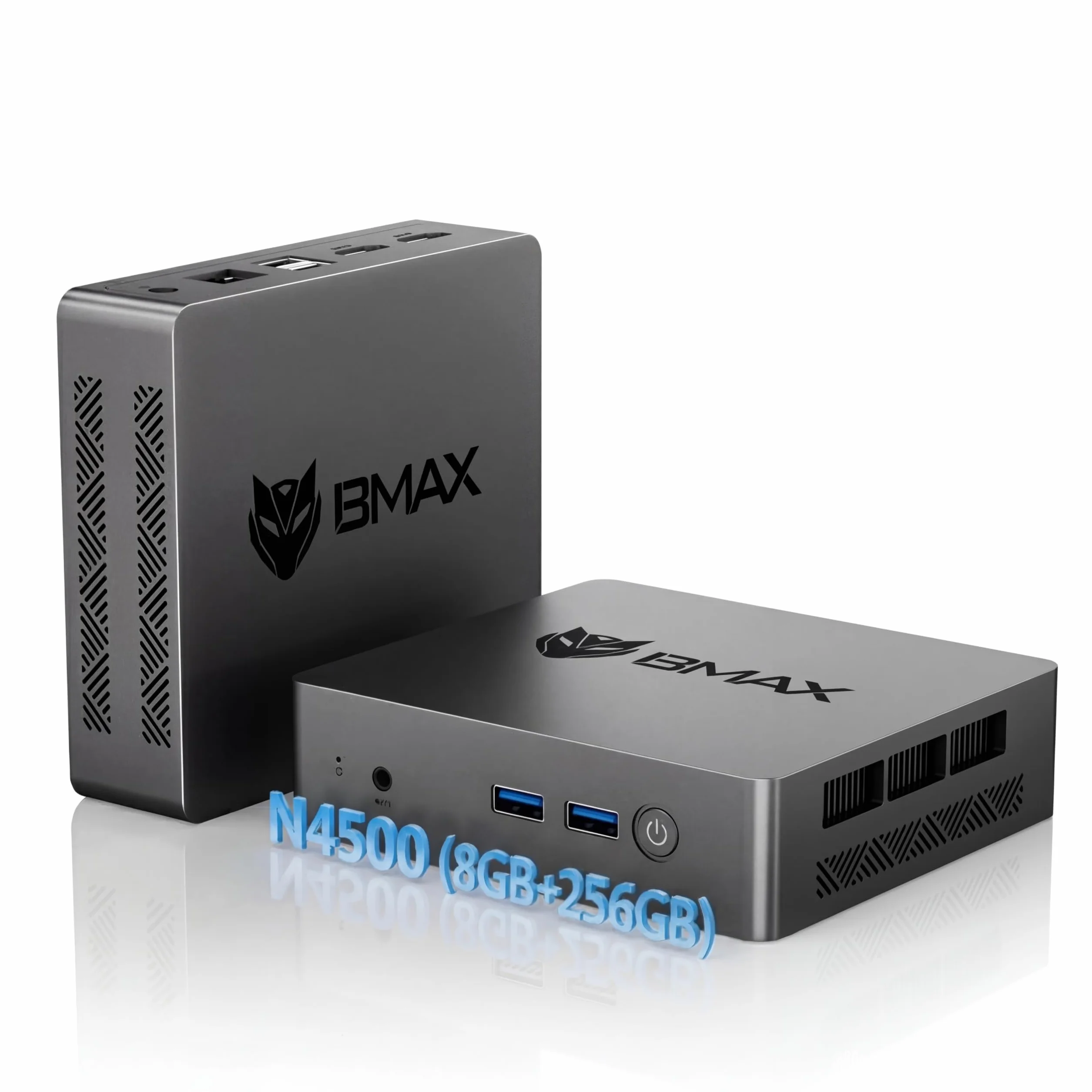 BMAX Mini PC W-11 Pro Intel N4500 8GB LPDDR4 256GB M.2 SSD WiFi 5 Bluetooth 5.0 Dual HDMI