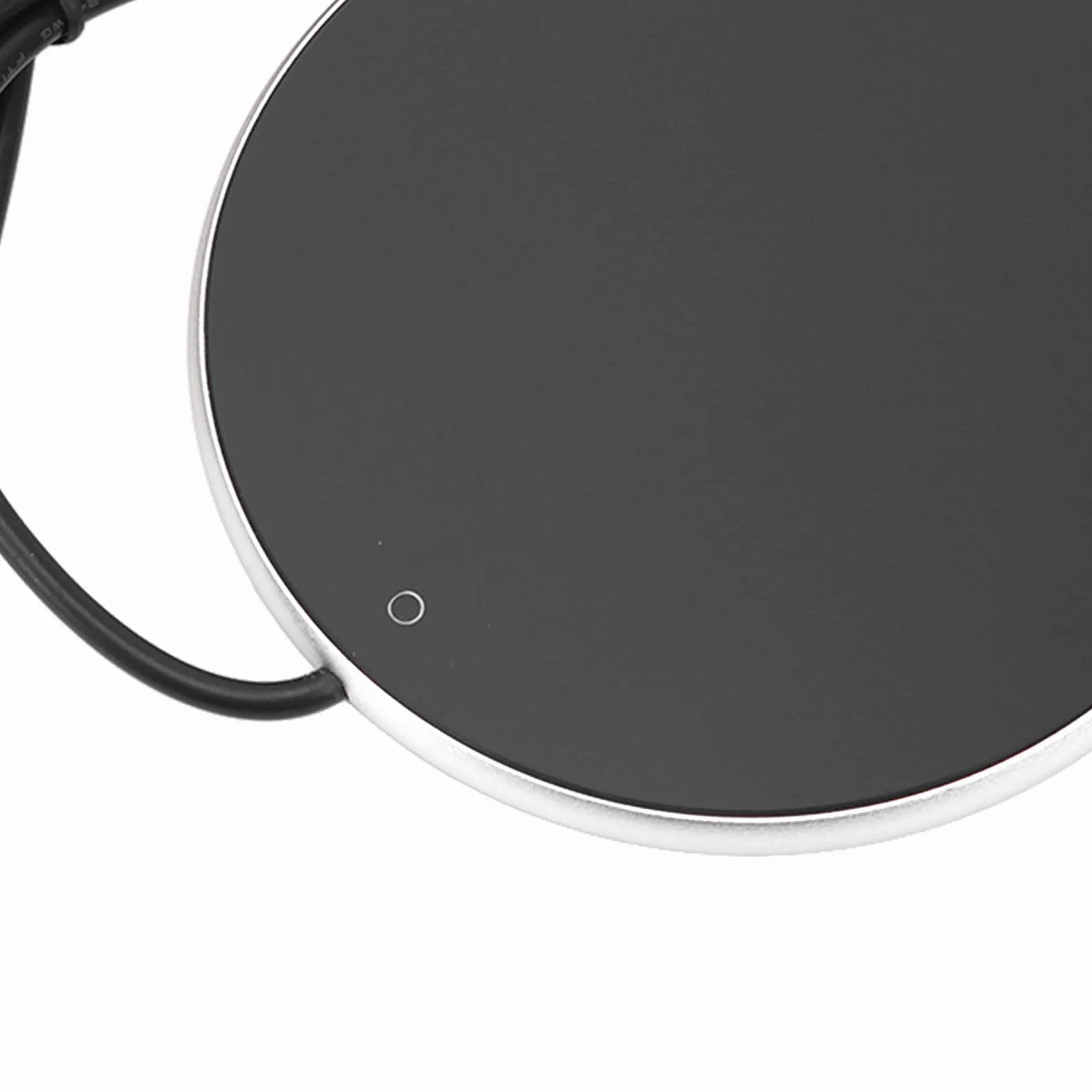 Wakects Scaldatazze USB Scalda Tazza da Scrivania con Smart Touch Interruttore e Temperatura Costante Intelligente Sottobicchiere Riscaldante per Bevanda Calda caffè Ø10,3 cm (Argento)