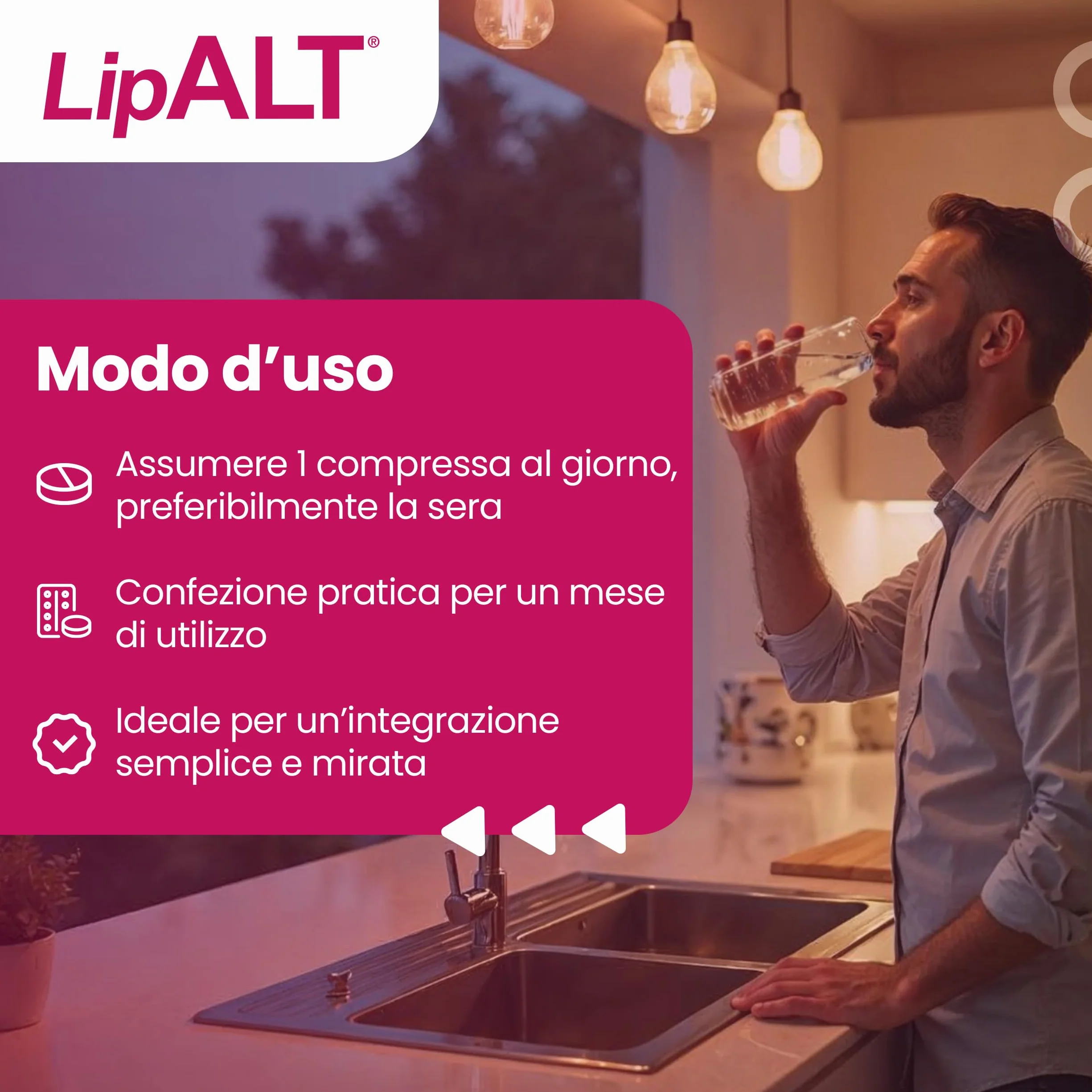 Aurora Biofarma Lipalt Integratore Colesterolo Alto e Trigliceridi Riso Rosso Fermentato Coenzima Q10 Monacolina K Bergavit Policosanoli 30 Compresse Senza Glutine