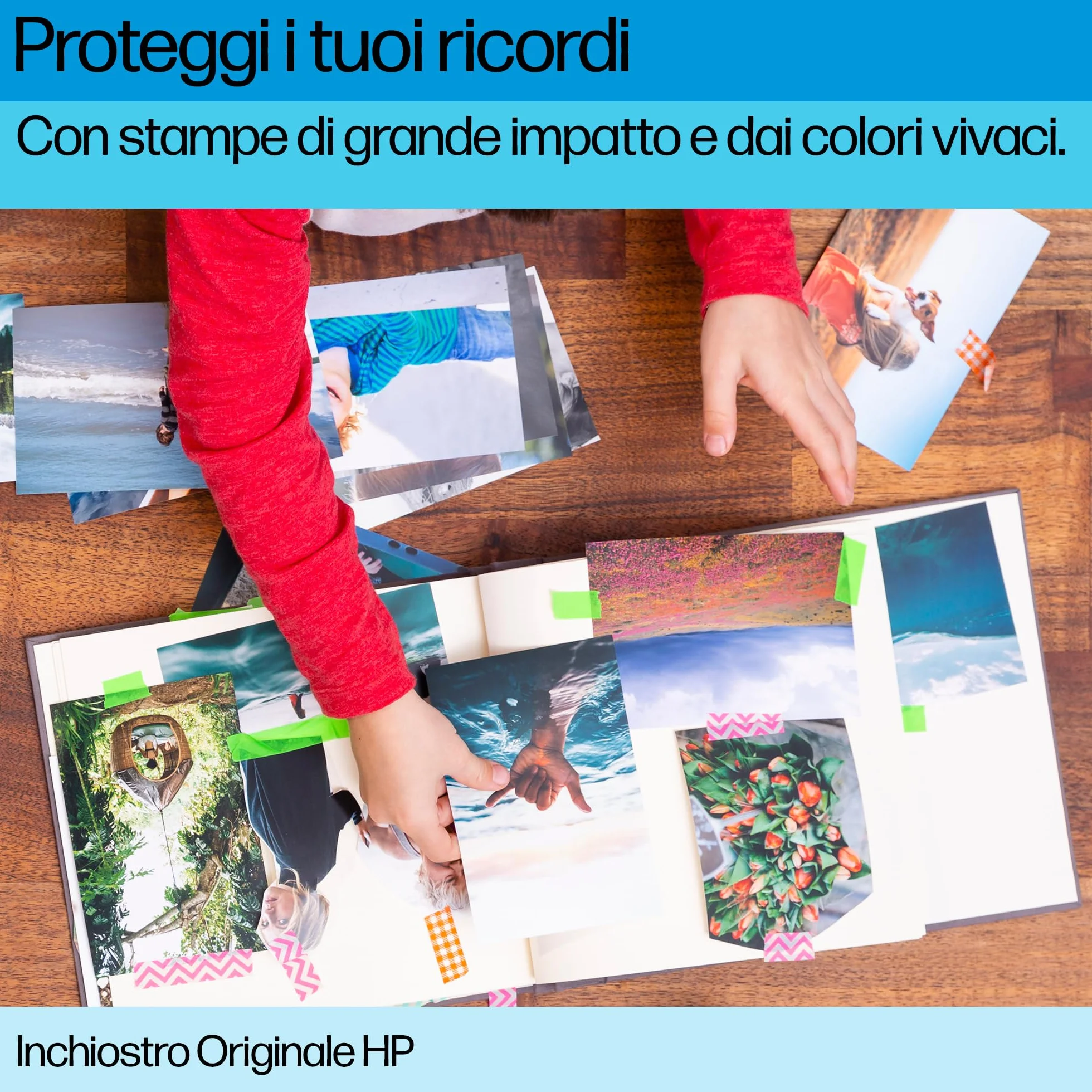 HP 308 Nero e Tricromia Cartucce Originali 2 Pezzi 280 Pagine Compatibili Envy 6110e 6120e 6122e 6130e 6132e 6520e 6530e 6532e