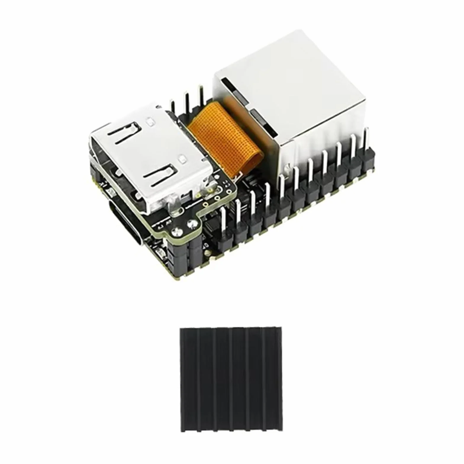 Sipeed NanoKVM Mini Remote Control Server, 1TOPS NPU 1GHz C906 RISC-V Linux Single Board Computer, 100M Ethernet Port (Lite Kit)