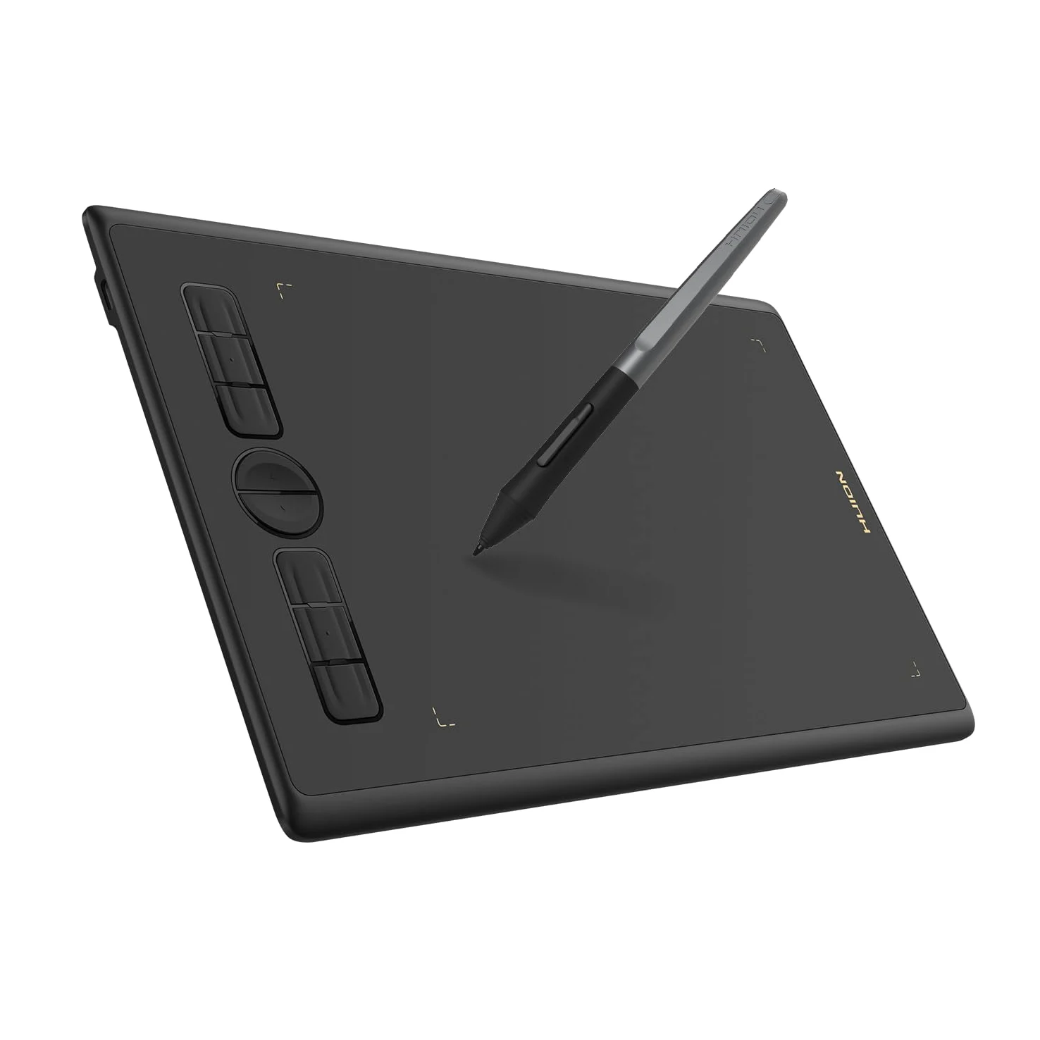 HUION Inspiroy H580X Tavoletta Grafica, 8 Tasti, 8192 Livelli Pressione | 8 x 5 Pollici Compatibile Android, Windows, Mac, Chrome OS, Stilo Senza Batteria, Ideale Dipingere, Ufficio