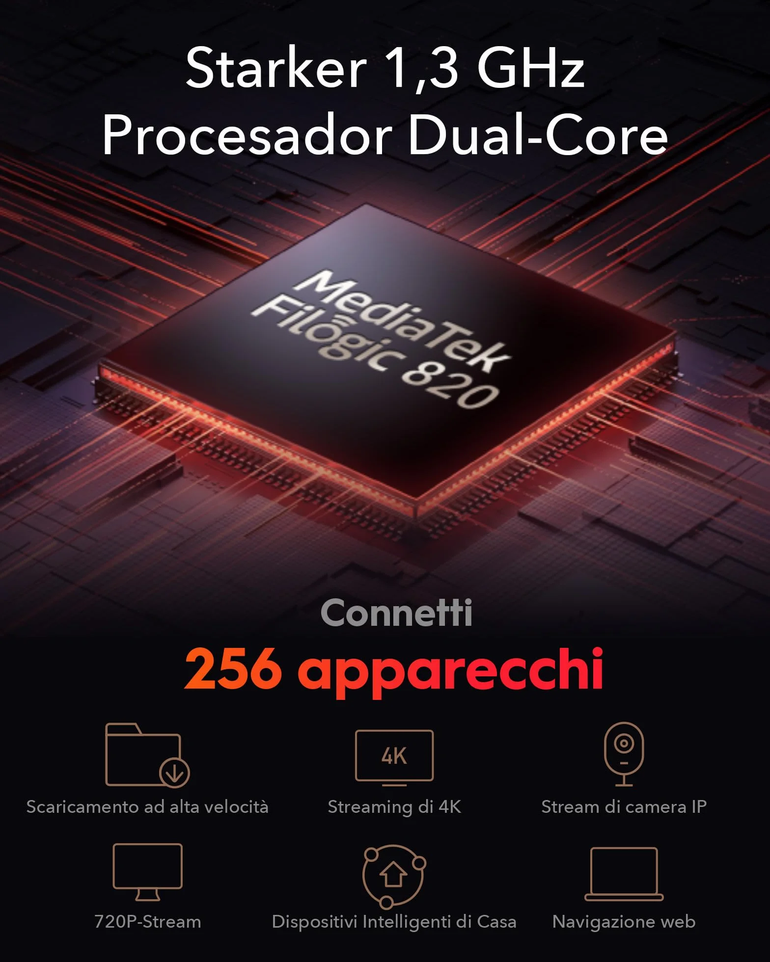 Sistema WiFi 6 Mesh Cudy AX3000 – sostituisce router ed extender, copre fino a 270 m², porta WAN 2,5 G, supporta backhaul Ethernet, VPN e sicurezza, set mesh M3000 3-Pack