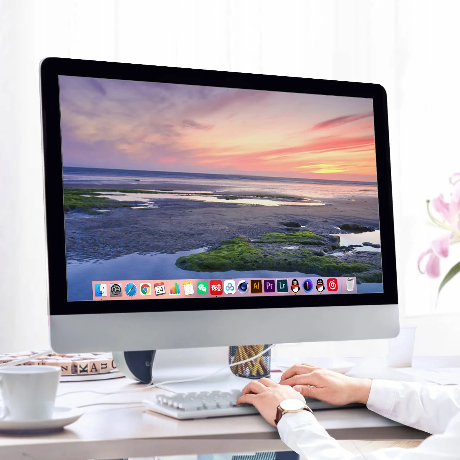 MOSISO Antiriflesso Protezione Schermo, 2 Pacchetti Opachi Computer Monitor Schermo Filtro di Copertura Compatibile con iMac 24 pollici 2021 M1 Desktop PC Monitor Riduce Visivo l'affaticamento