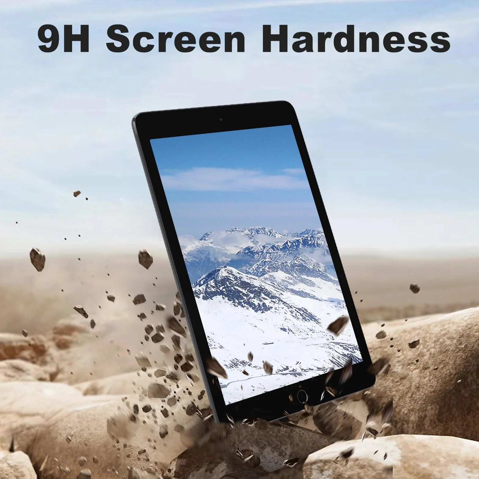NB+ Schermo di ricambio per iPad 7/8 generazione Touch Glass 10,2" A2197/A2198/A2200/A2270/A2428/A2429/A2430, nessun tasto Home, kit di riparazione completo con video