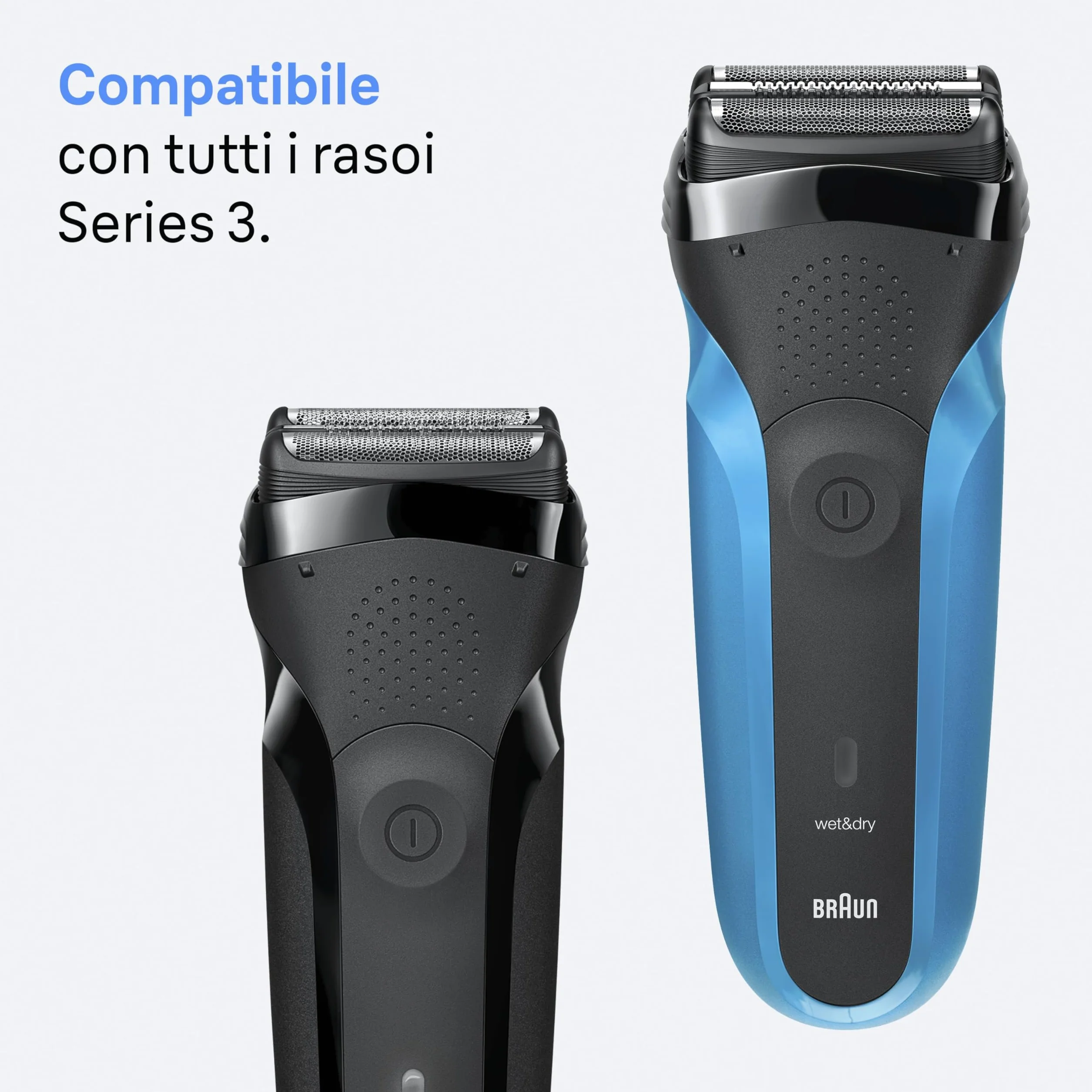Braun Serie 3 21b Testina Originale Rasoio Elettrico Barba Compatibile