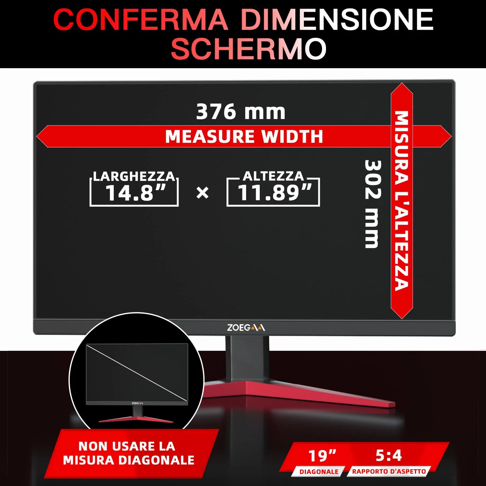 ZOEGAA Confezione da 2 Pellicole Privacy Monitor 24 Pollici per Computer 16:9 - Filtro Privacy Antiriflesso con Protezione Luce Blu per PC, Rimovibile a Doppia Faccia, Protezione Dati a 180°