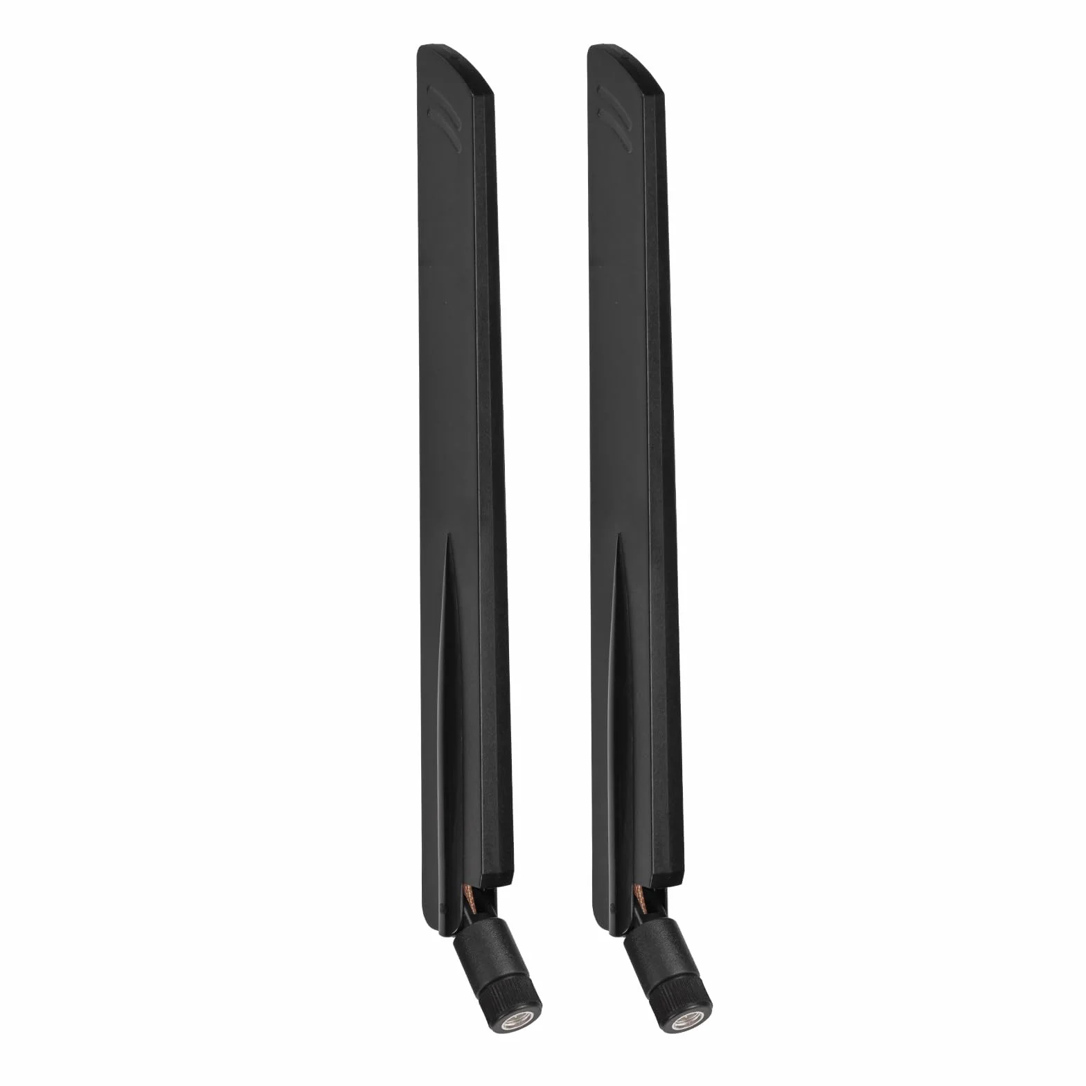 Superbat Antenna 4G LTE SMA Maschio 700-2600MHz 4dBi Adatta alla Rete Cellulare 4G LTE Fototrappola Fotocamera per la Fauna Telecamera di Sorveglianza(2 pz)