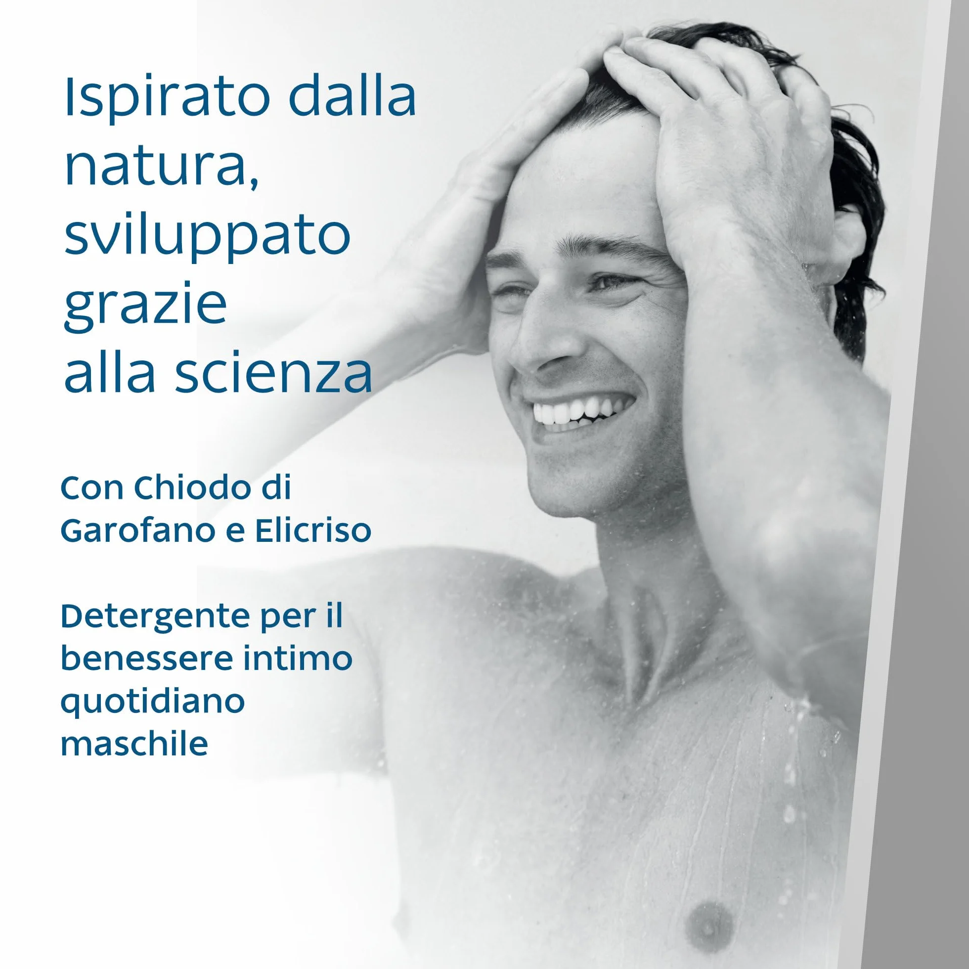 Saugella Uomo Detergente Intimo e Corpo Rivitalizzante Antiodore 500 ml
