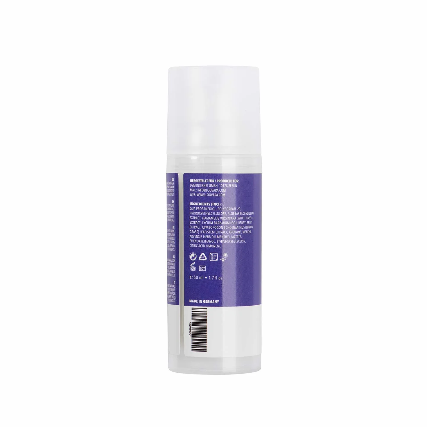 Loovara Gel 50 ml - OMG! - More intense for women and stronger feel, vegan, dermatologically tested, made in Germany