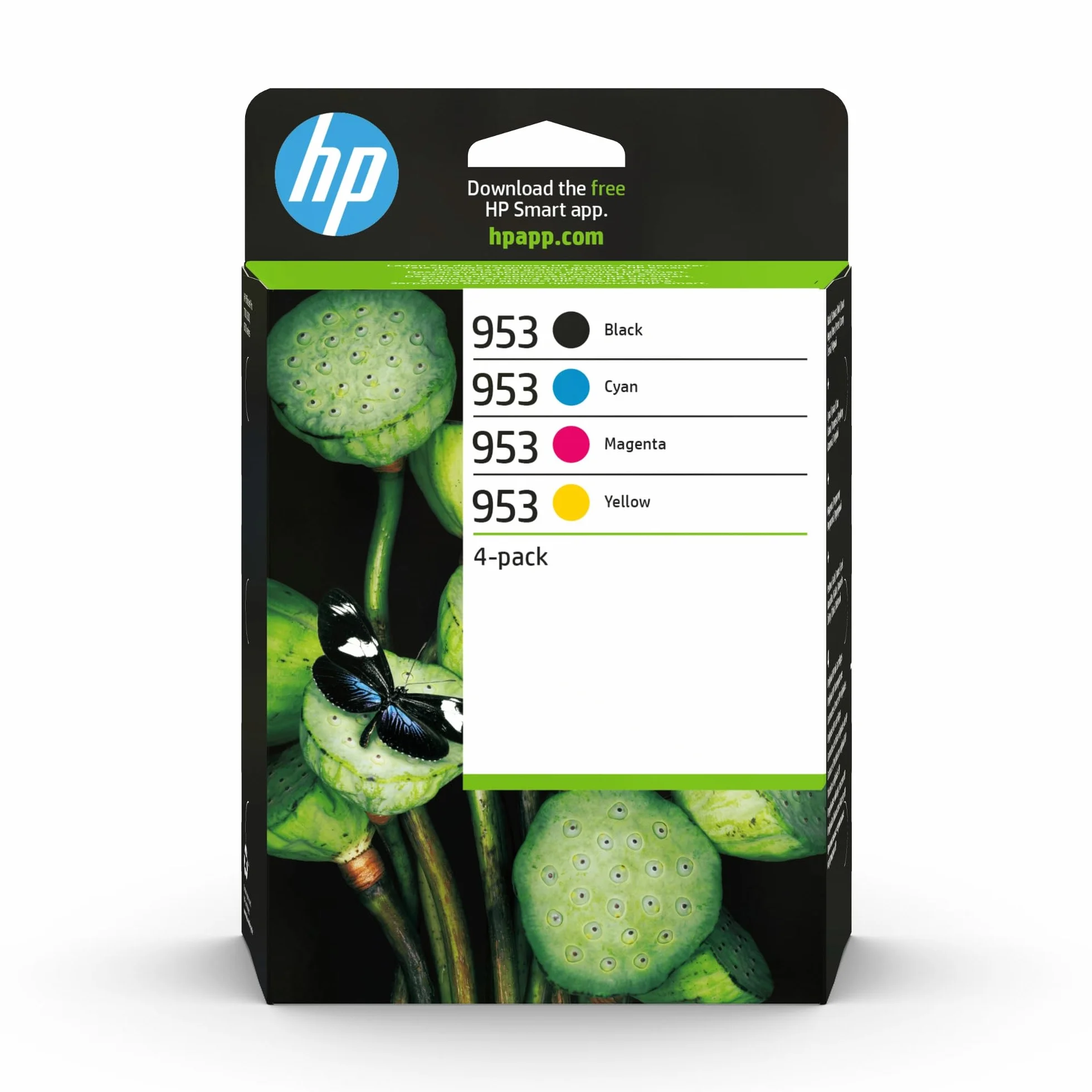 HP 953 6ZC69AE Oryginalne Kartridże 4 szt. Czarny, Cyjan, Żółty, Magenta do HP OfficeJet Pro 8710/8720/8730/8740/7740
