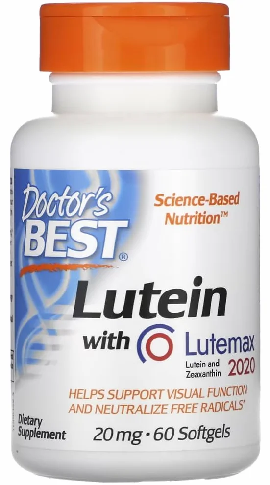 Doctor's Best Luteina con Lutemax 2020 60 gel morbidi