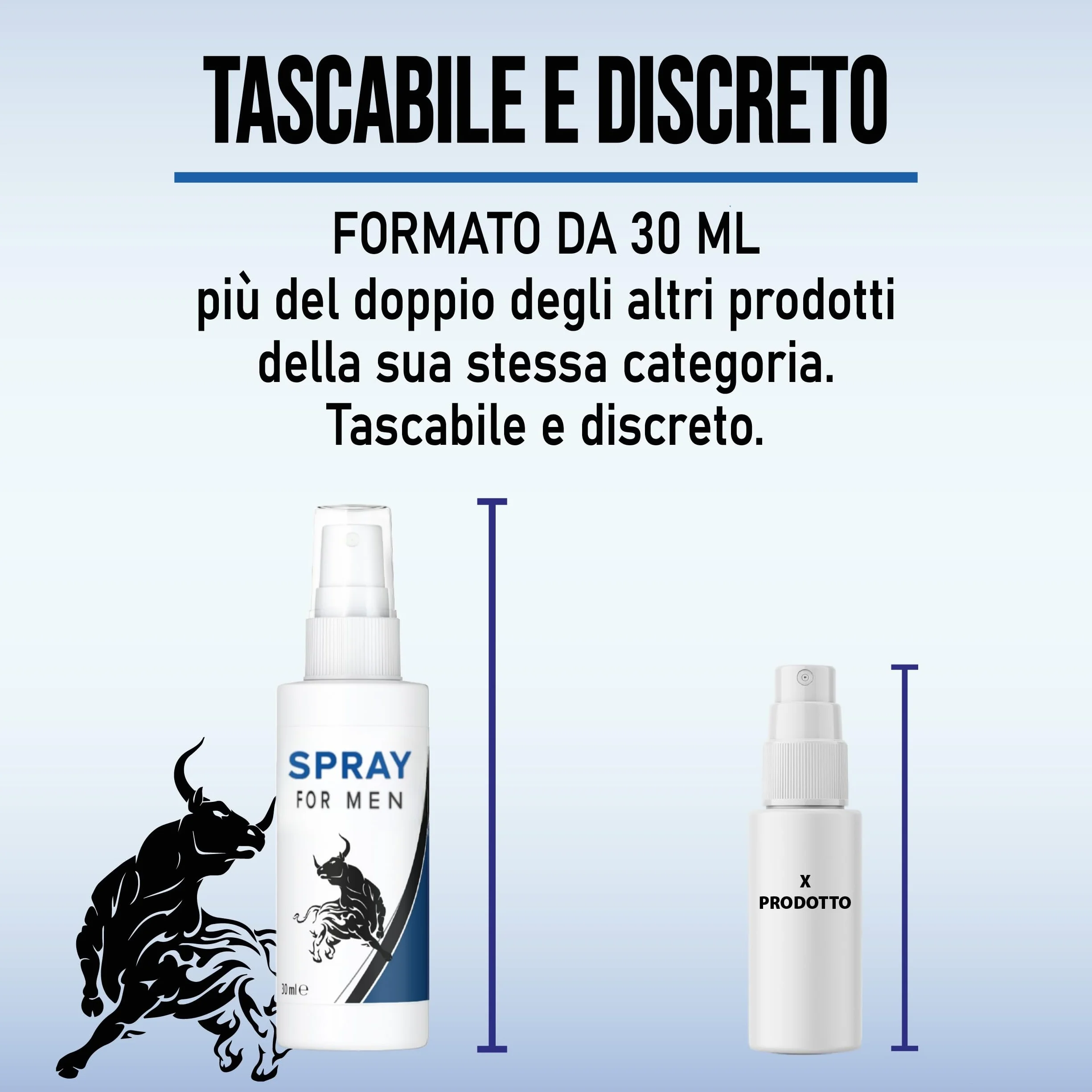TRICO HAIR ITALY Spray per uomini 30 ml lunga durata