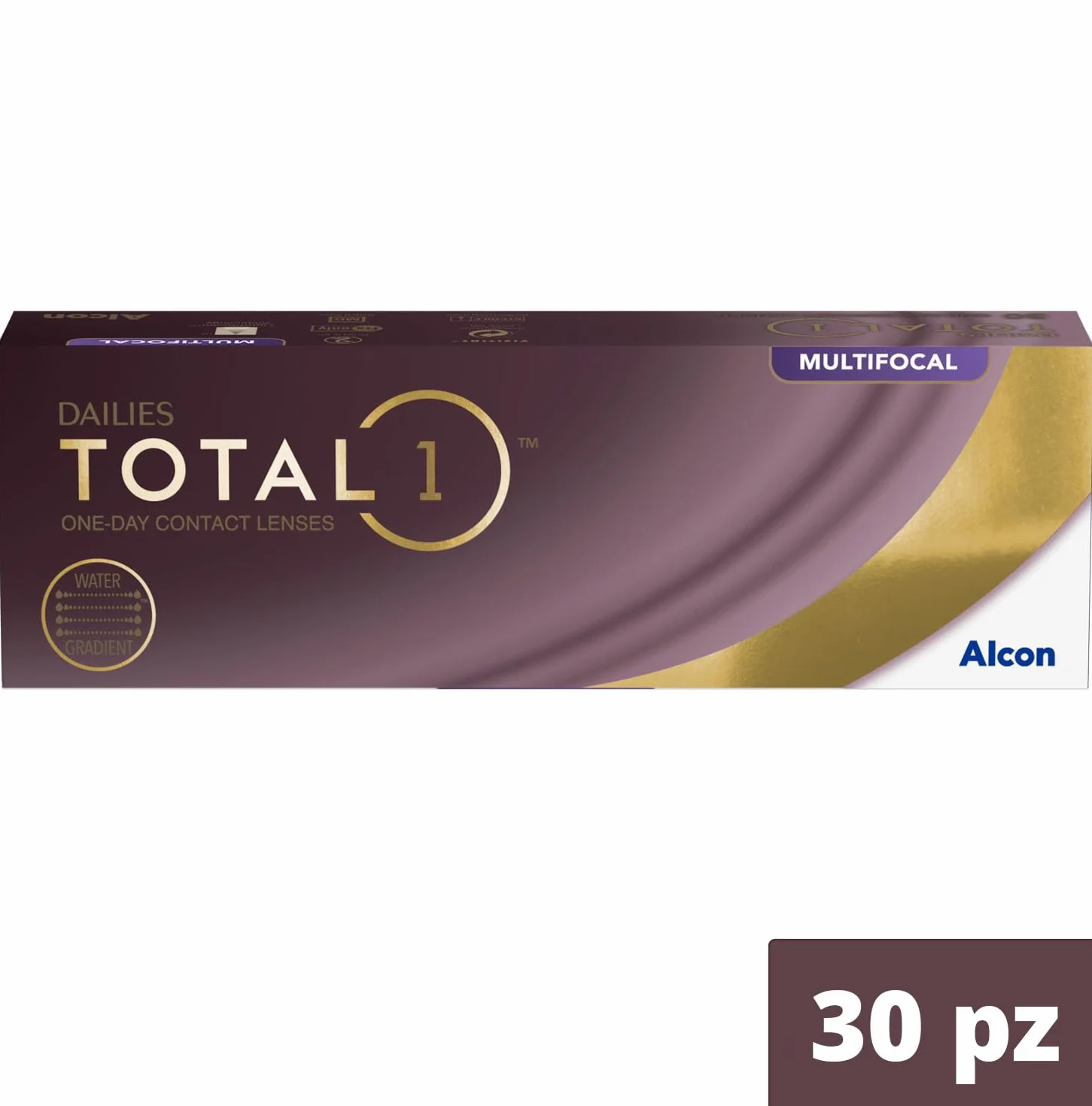 Dailies Total 1 Multifocal lenti a contatto giornaliere 30 lenti BC 8.5 DIA 14.1 ADD HIGH +02.00
