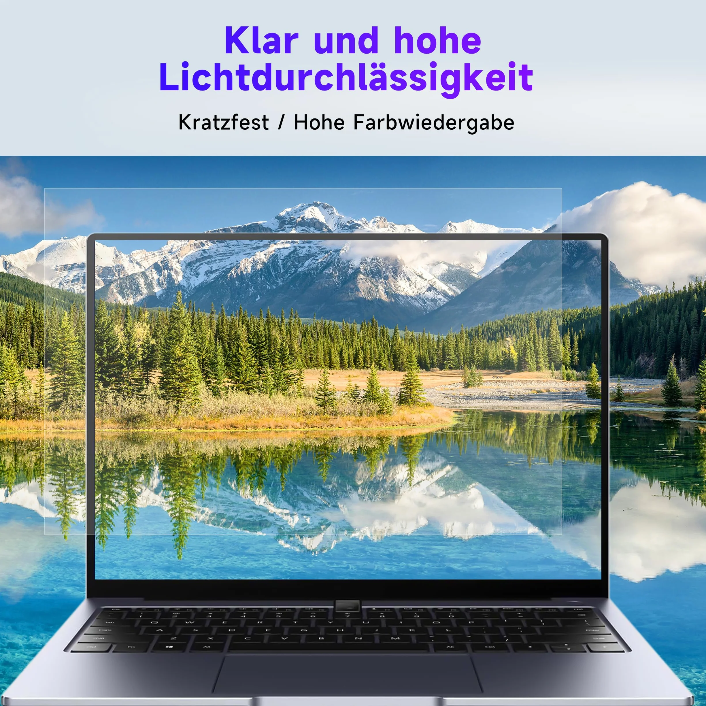 2 pellicole protettive per schermo anti-luce blu per computer portatile da 15,6 pollici 16:9, pellicola antiriflesso per schermo ad alta risoluzione per HP/Dell/Acer/Lenovo/ThinkPad/Asus