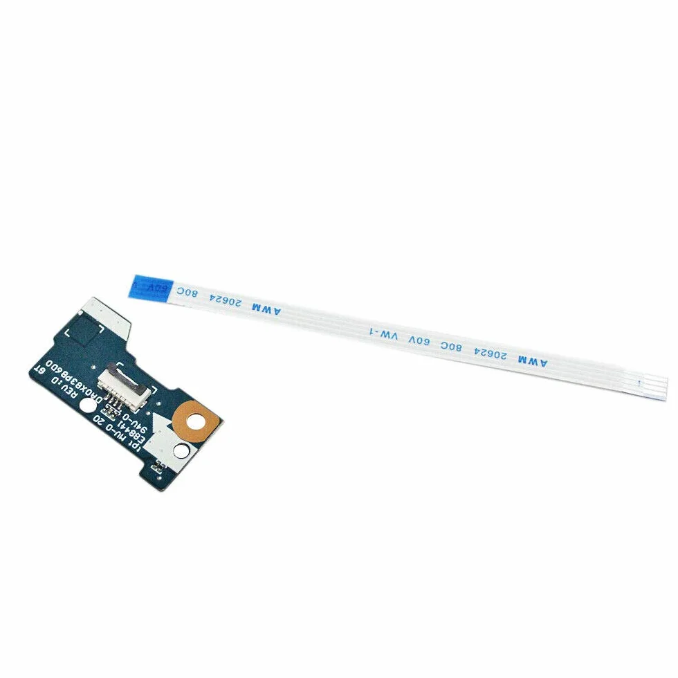 Pulsante di accensione ON/off Scheda Interruttore con Cavo per HP ProBook 450 G3, 450 G4, 455 G4, 470 G4
