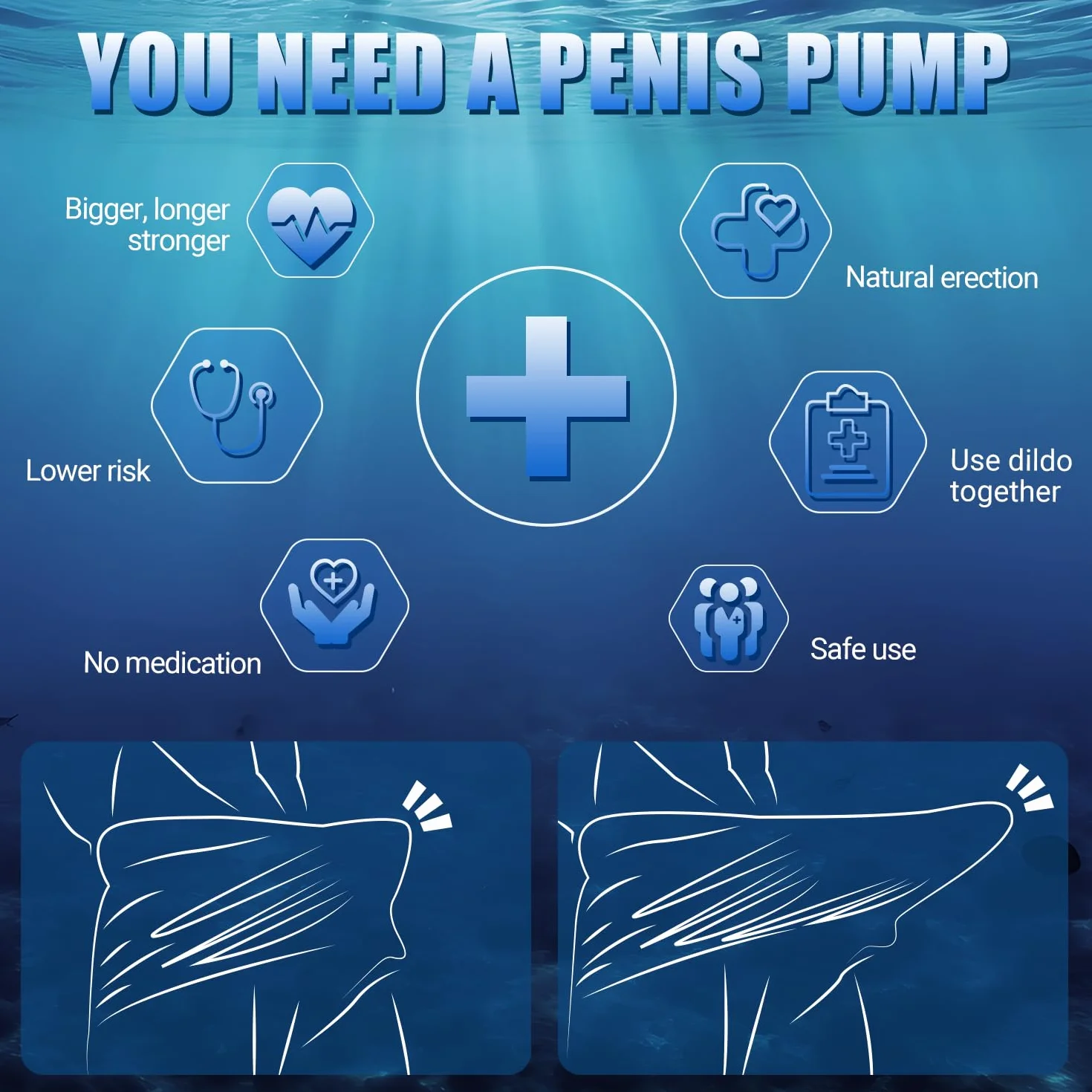 Masturbatore Uomo Pompa Pene Pump APP - Sex Toy Elettrica per Allungamento Pene Maschile