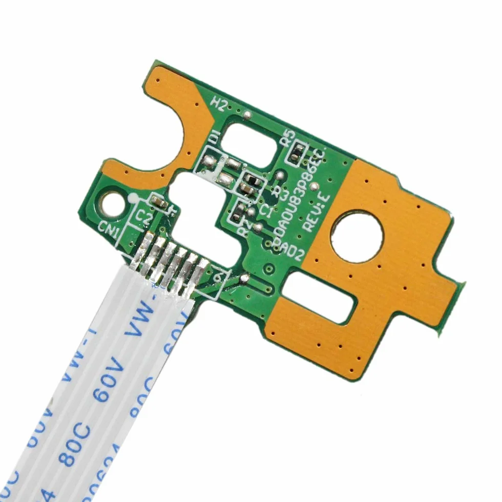 Zahara Pulsante di alimentazione DA0U83PB6E0 per HP Pavilion 15-N 14-N 15-F 14-n056sa 15-n097sa 15-n032sa 15-n096sa 15-n278sa 15-n283sg 15-n270sa 15-n271ea 776780-. 001