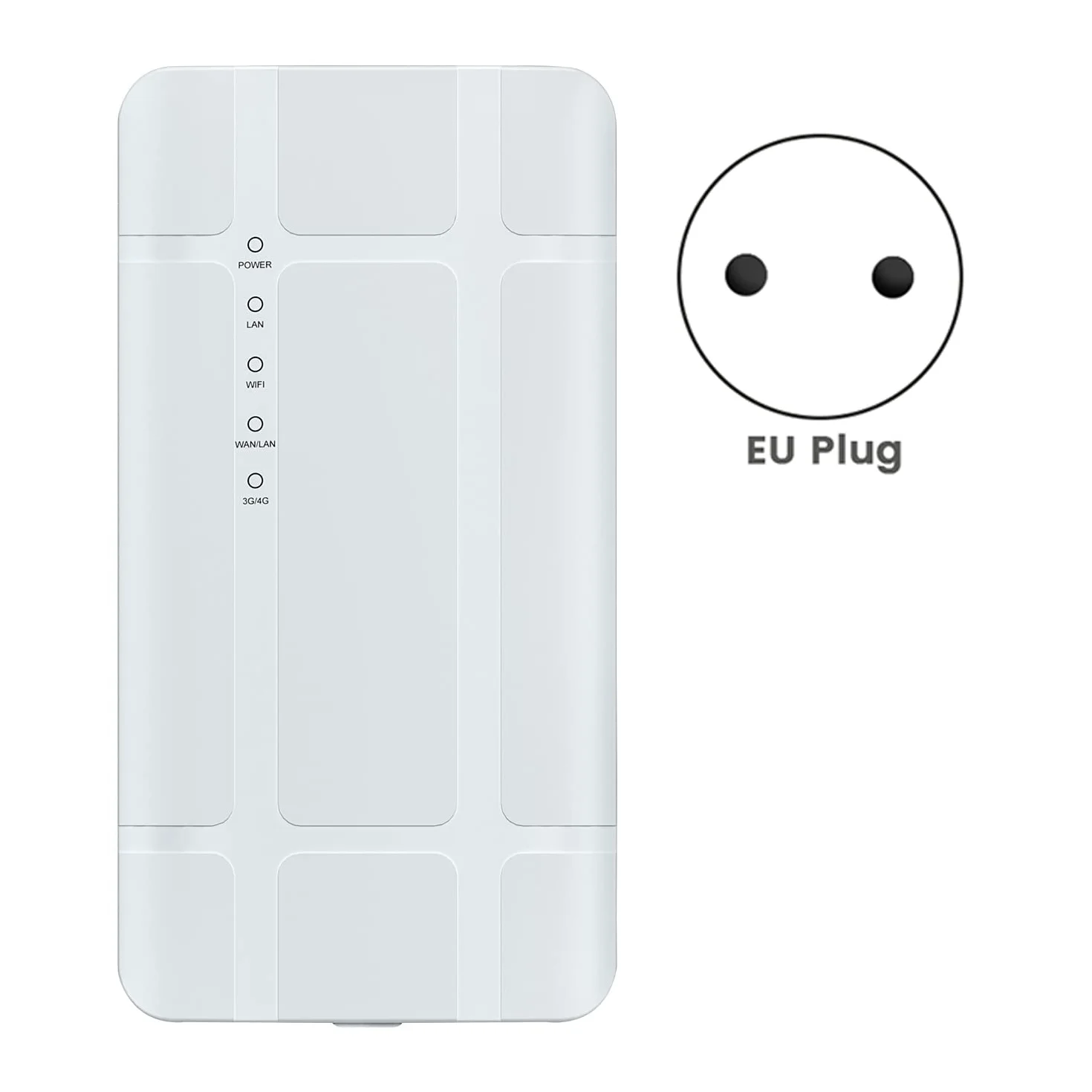 Router WiFi CPE Esterno 4G Router Wireless 300M IP65 Supporto Bridge Wireless Impermeabile Gestione Remota (Spina UE)