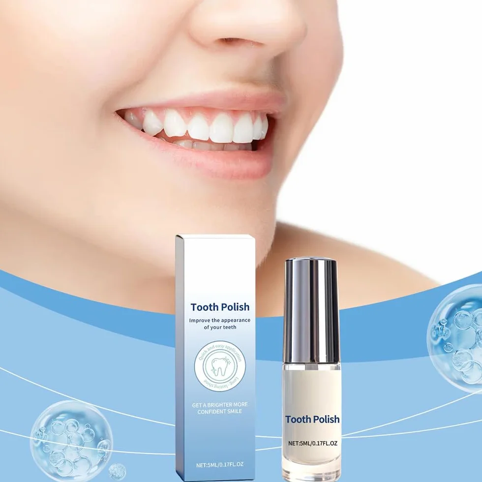 Tooth Polish Biancante Naturale Per Denti Portatile A Lunga Durata Ingredienti Attivi Naturali Pasta Dentale 1pcs