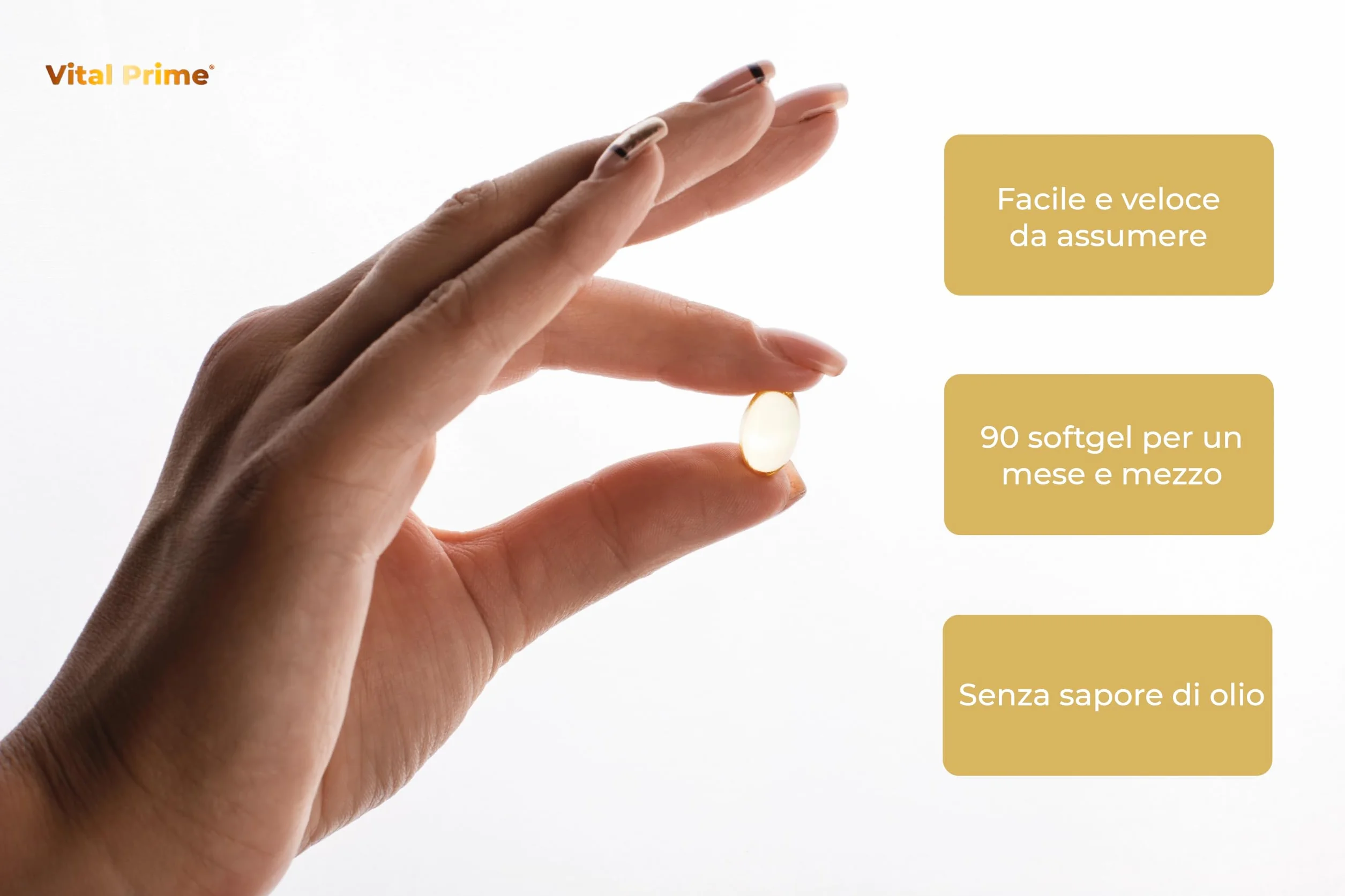 Omega 3 6 7 9 2800mg 90 Perle Capsule Molli con Oli di Lino, Enotera, Oliva, Germe di Grano e Noci di Macadamia